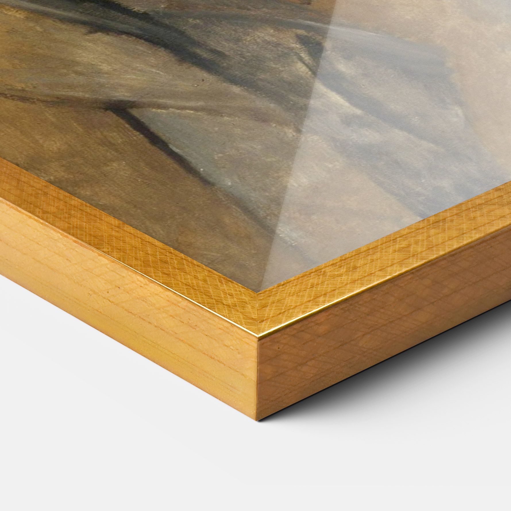 Woman With Mustard mockup 3