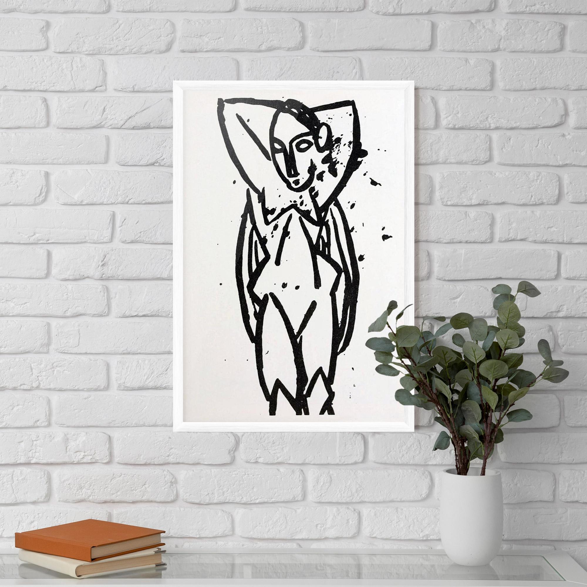 Keretezett Poszter Nude mockup 5