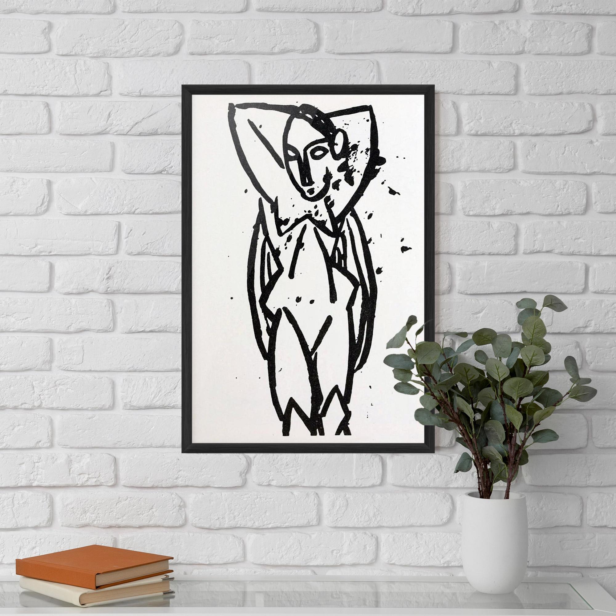 Keretezett Poszter Nude mockup 5