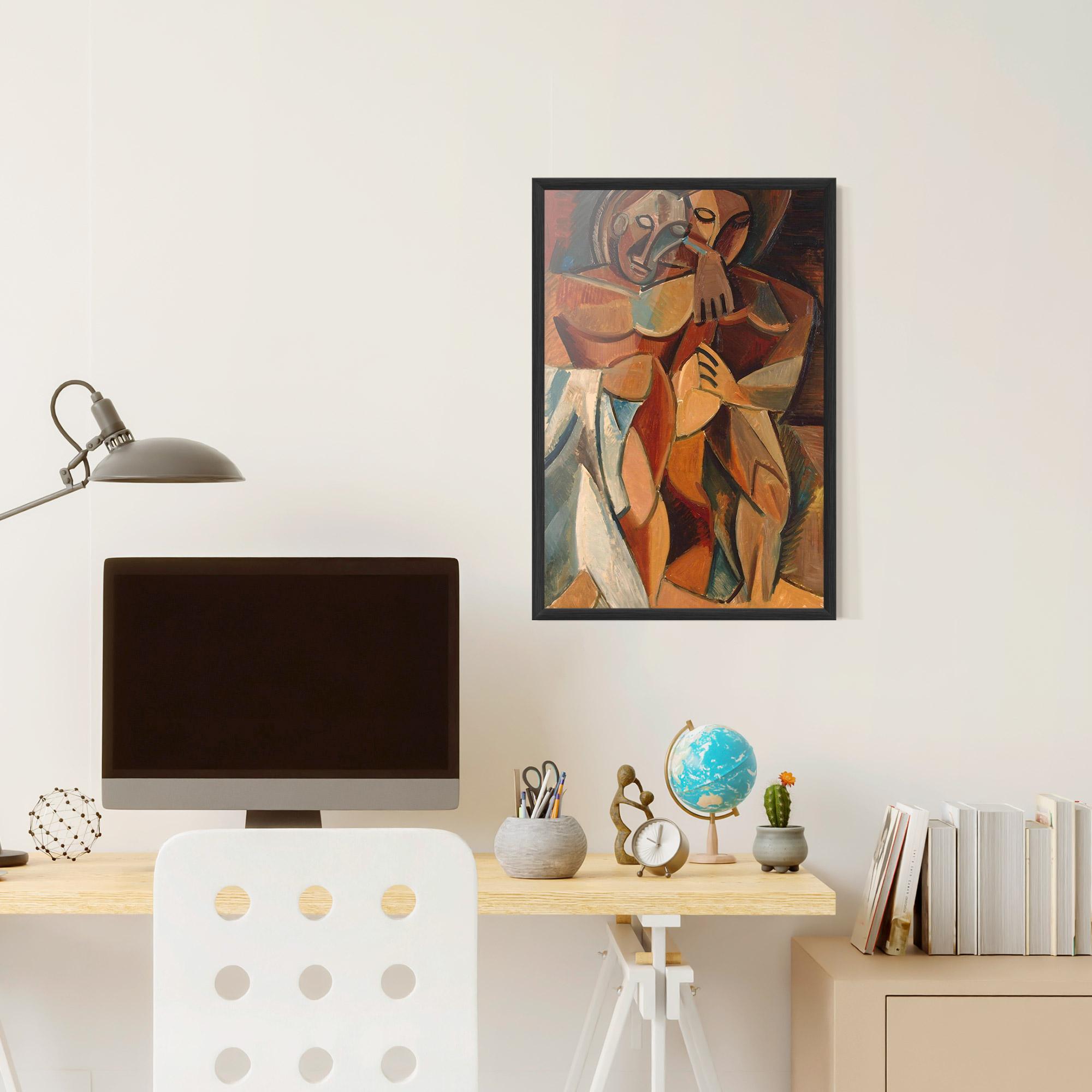 Keretezett Poszter Friendship Two Nudes mockup 6