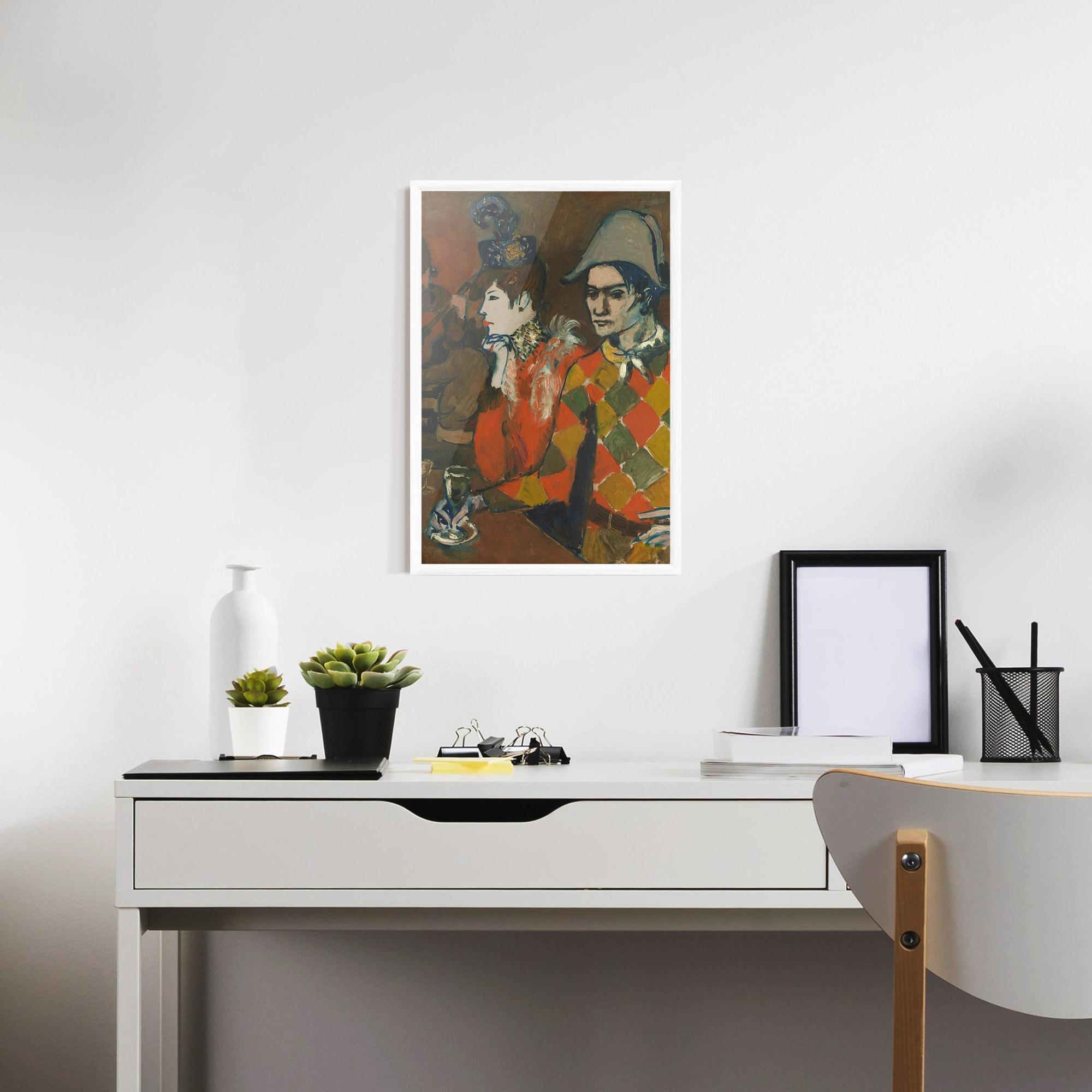 Keretezett Poszter At The Lapin Agile mockup 7