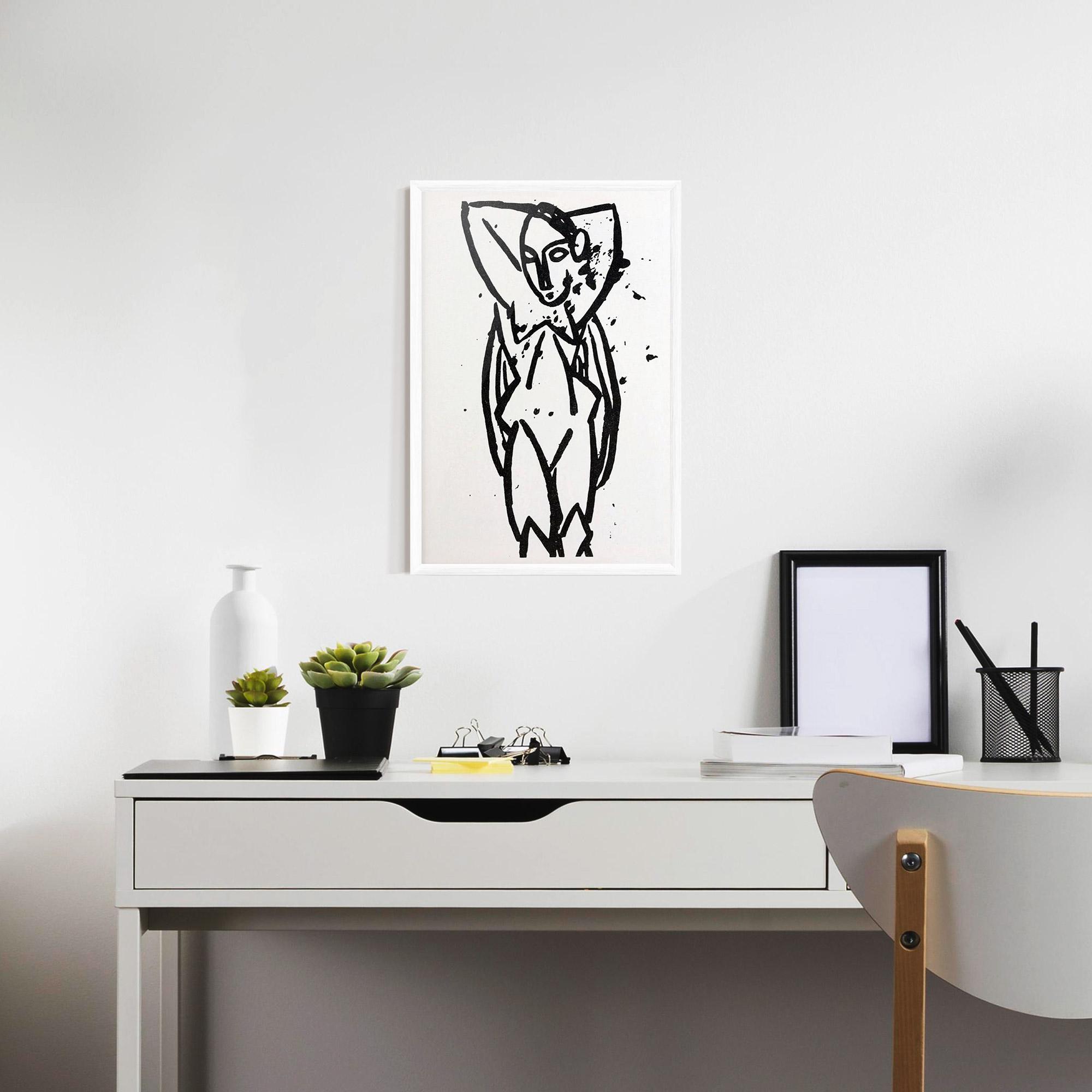 Keretezett Poszter Nude mockup 7