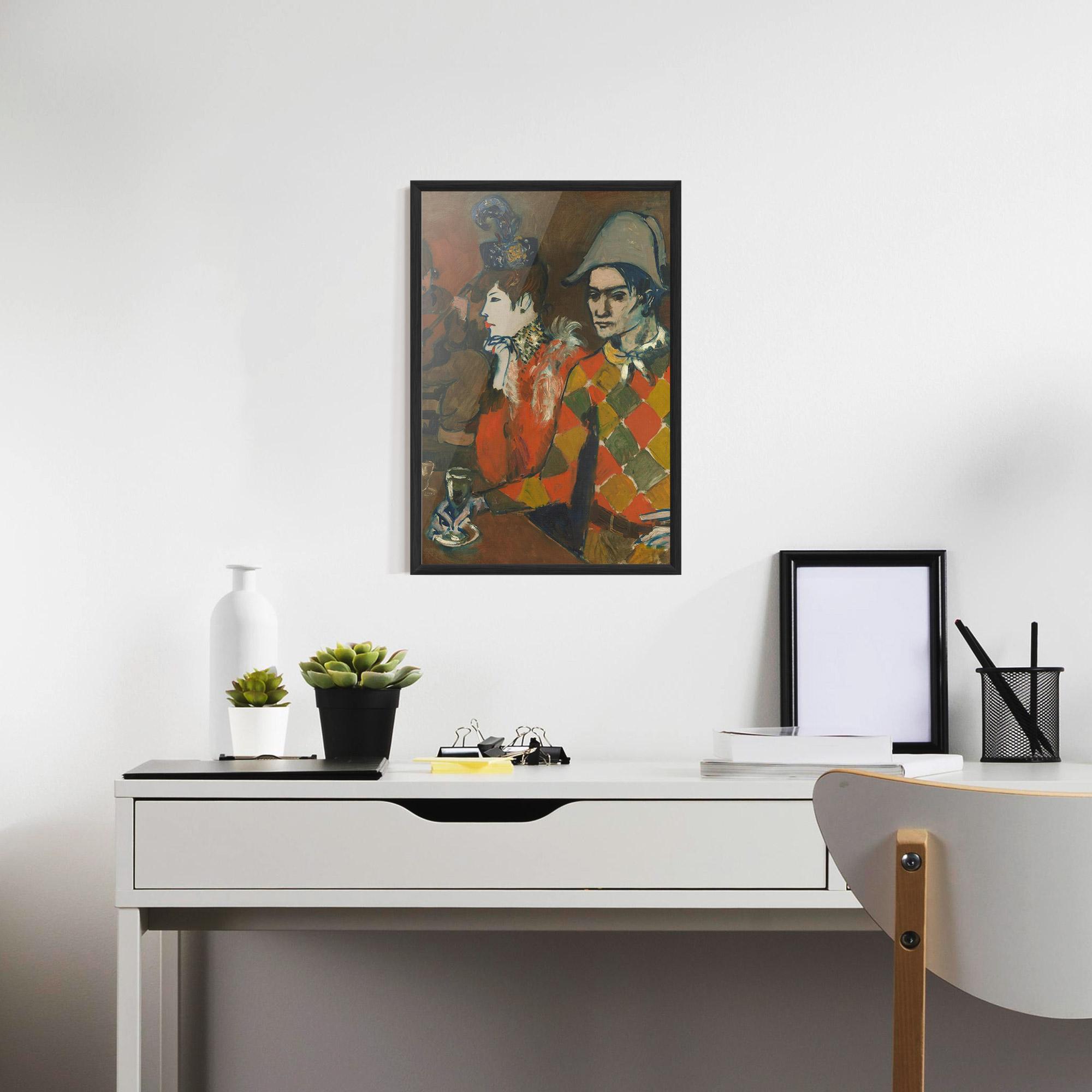 Keretezett Poszter At The Lapin Agile mockup 7