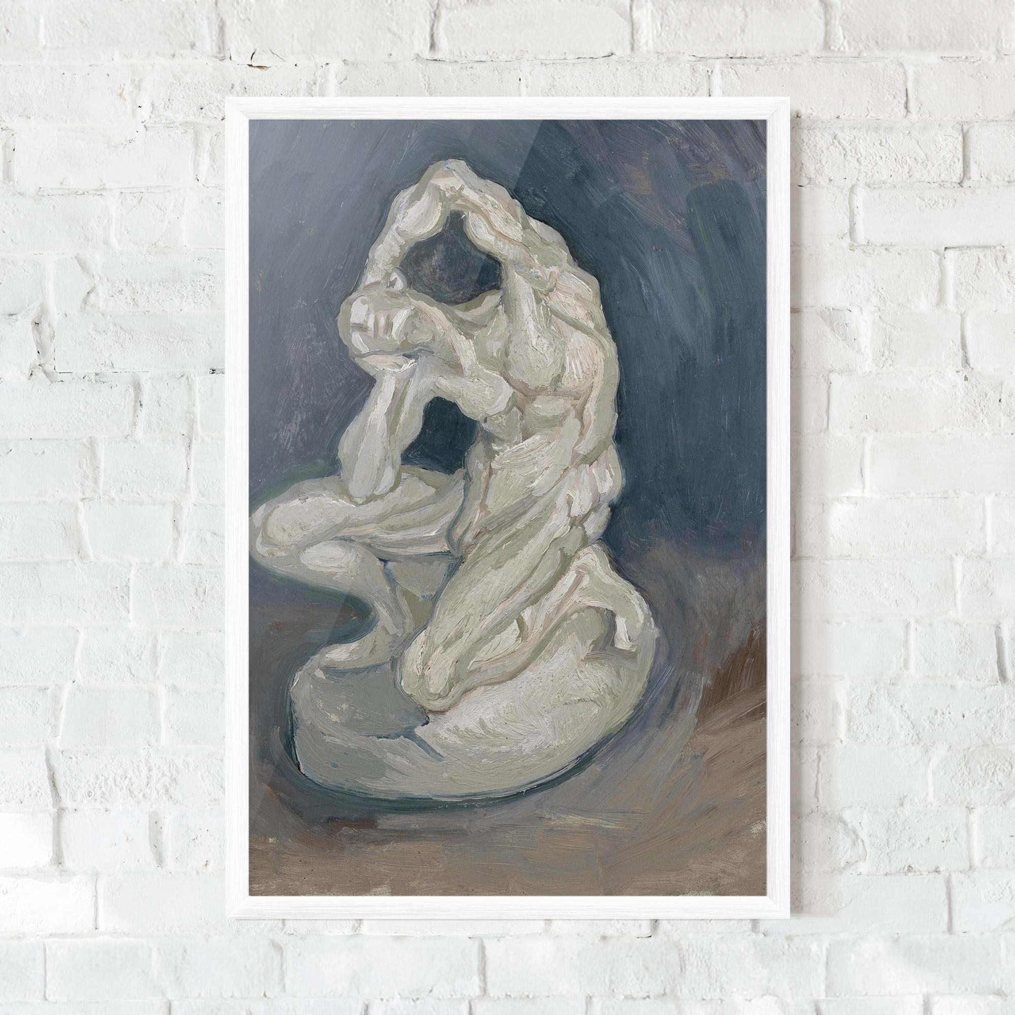 Keretezett Poszter Geknielde Spierman mockup 0