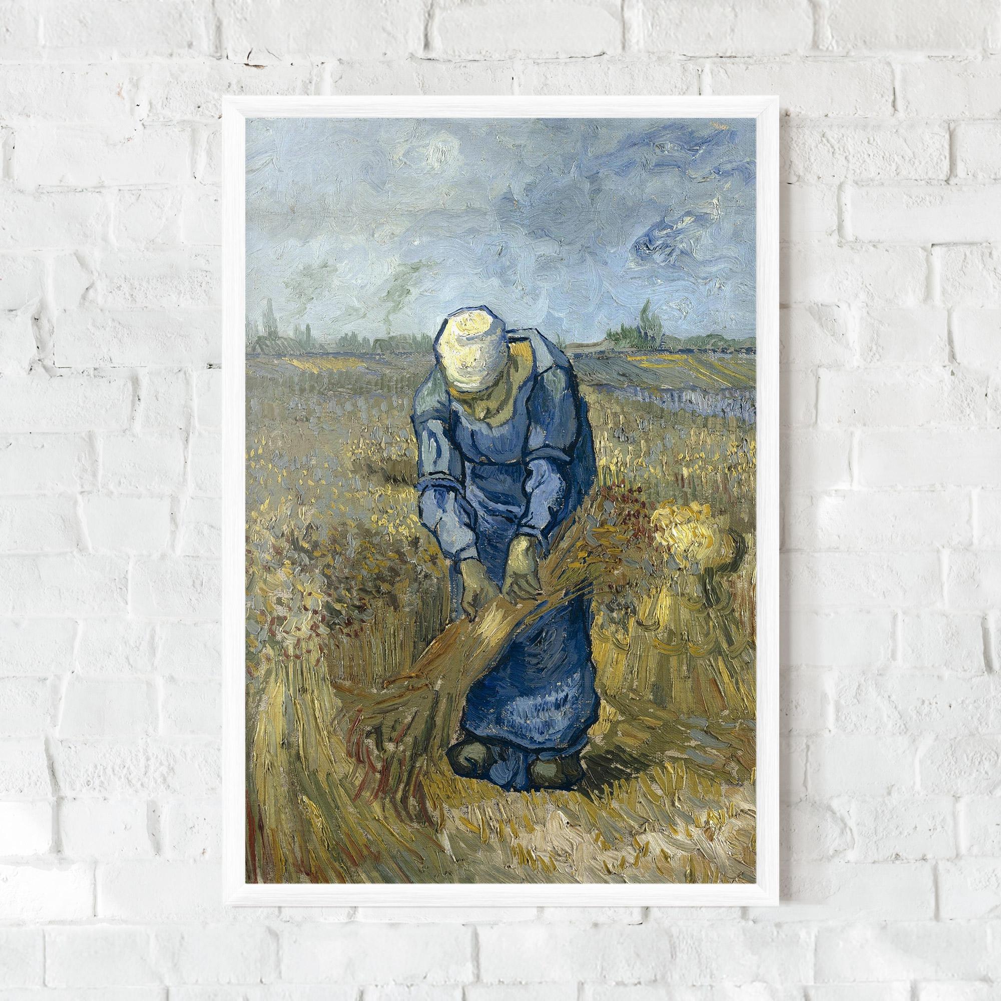 Keretezett Poszter Woman Sheaves mockup 0