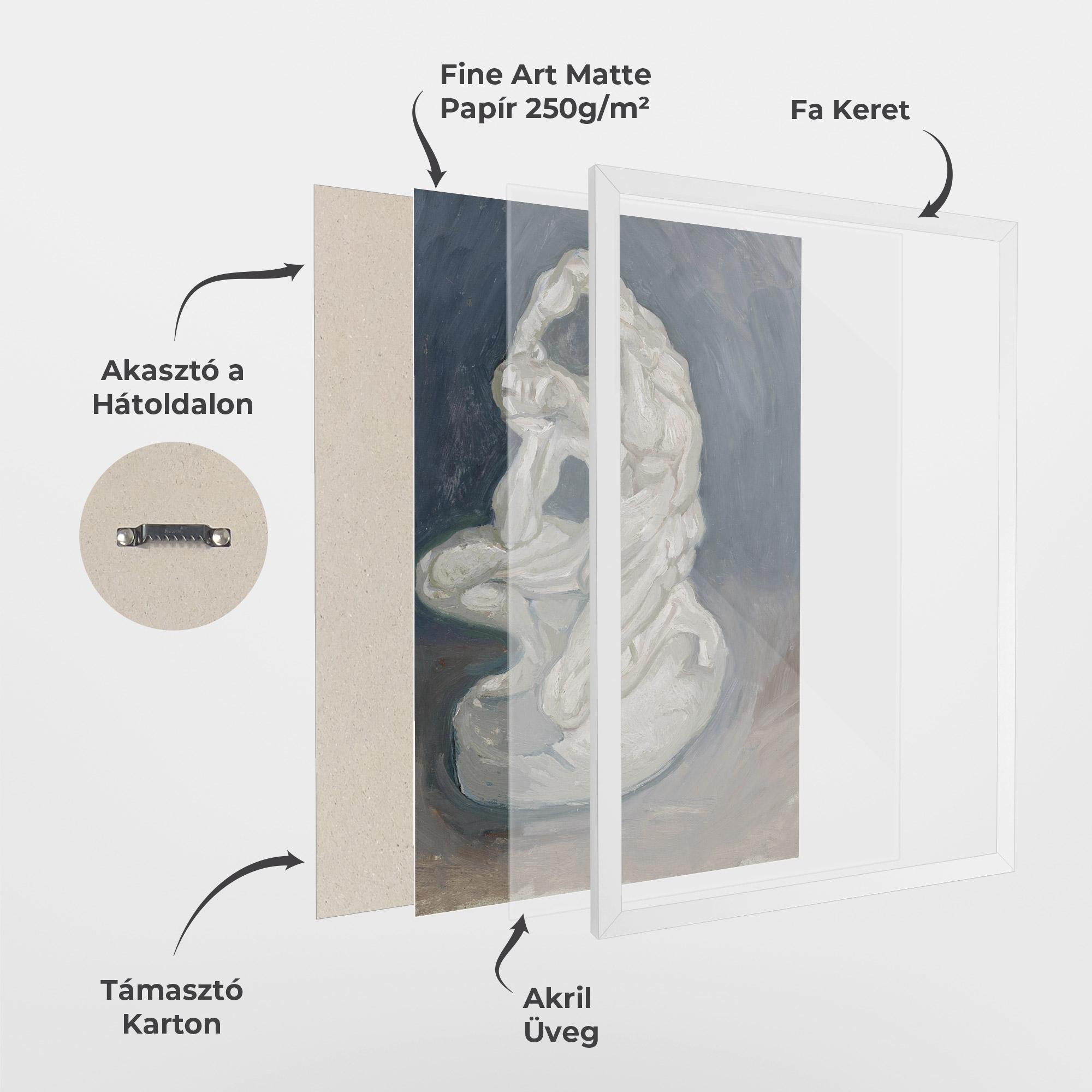 Keretezett Poszter Geknielde Spierman mockup 1