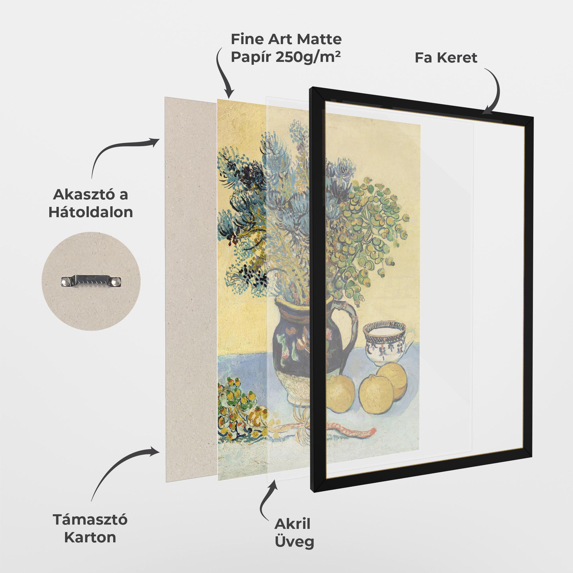 Keretezett Poszter Still Life mockup 1