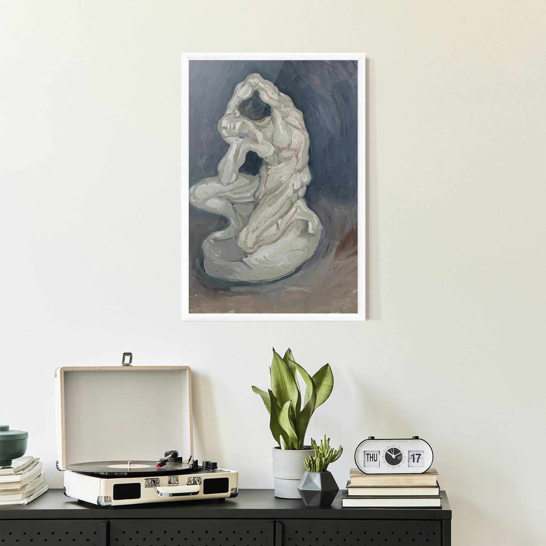 Keretezett Poszter Geknielde Spierman mockup 2