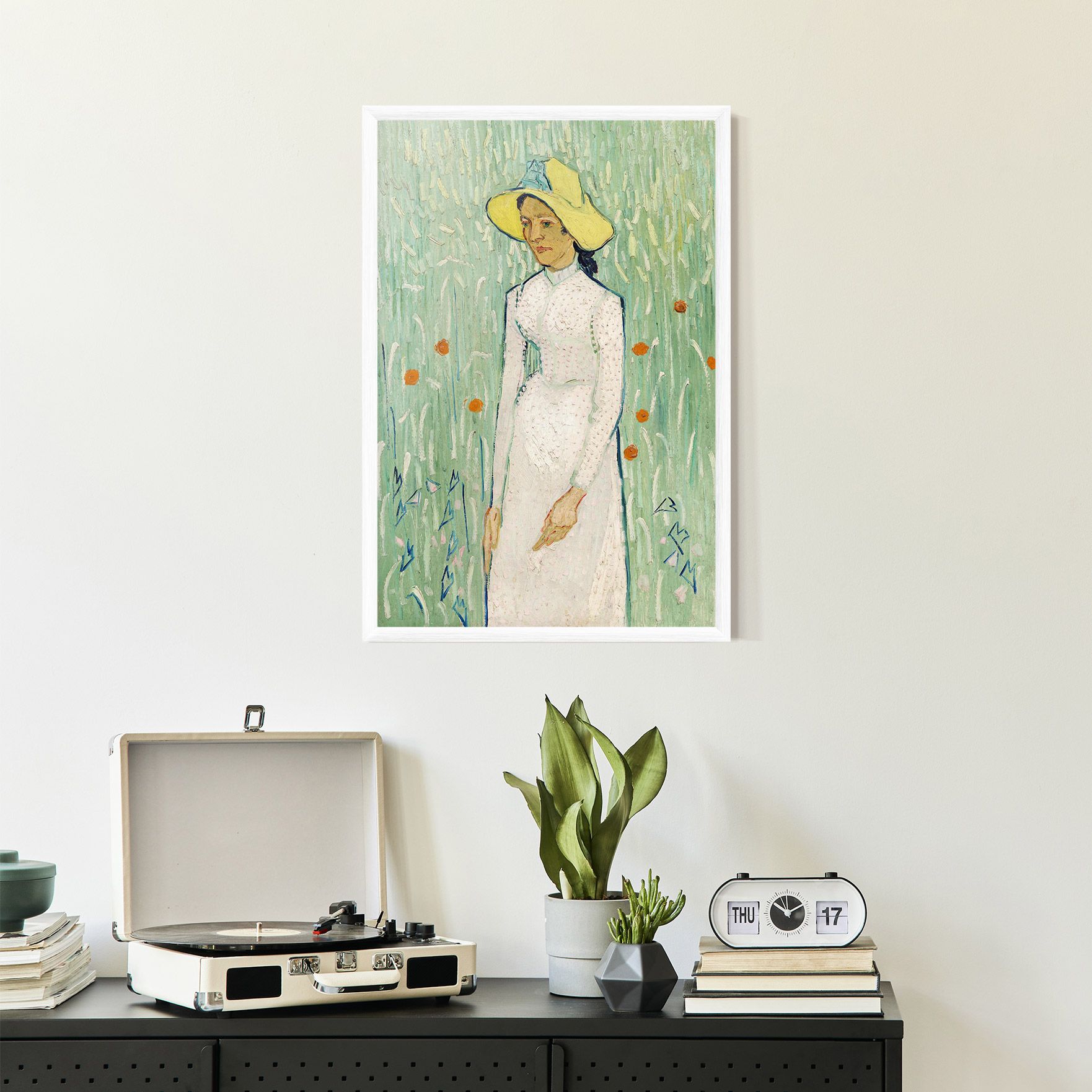 Girl In White mockup 2