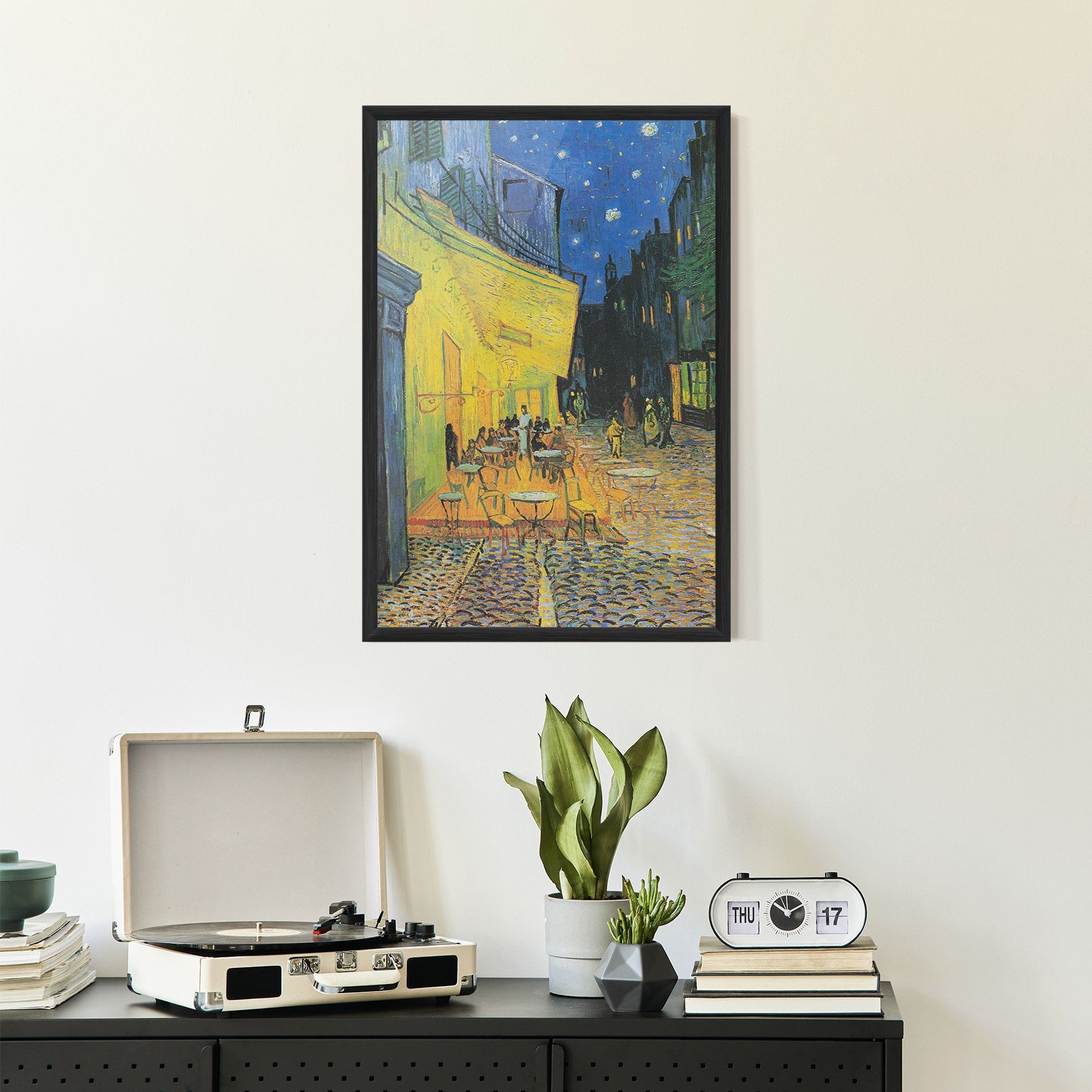 Cafe Terrace At Night mockup 2