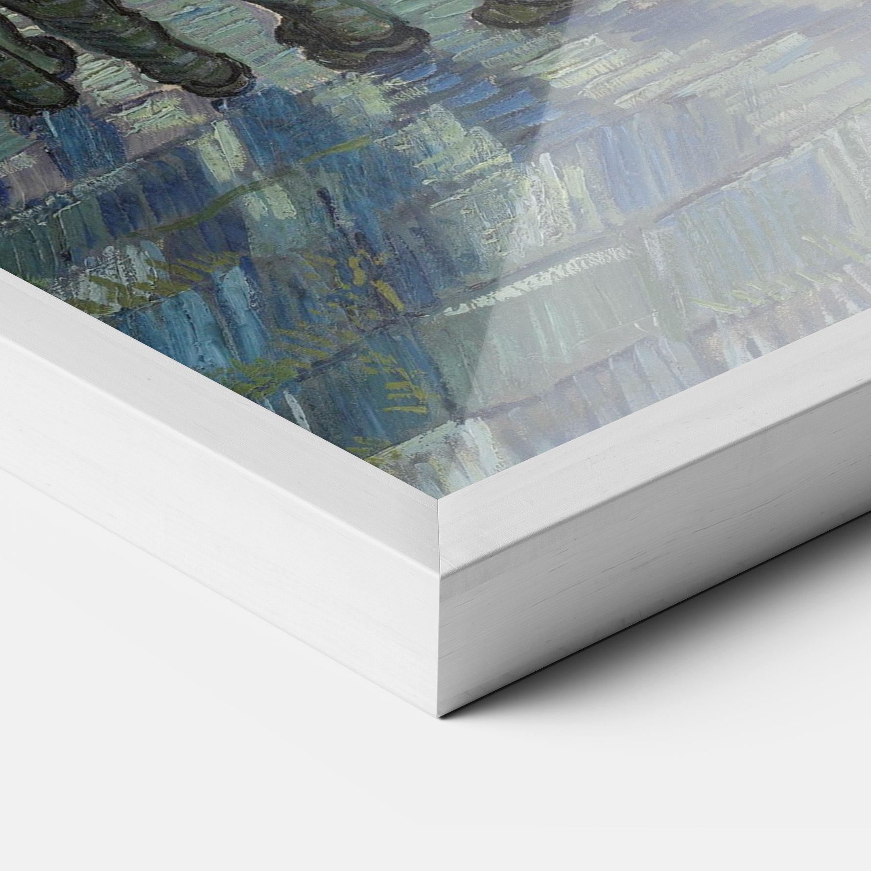 Keretezett Poszter Prisoners Exercising mockup 3