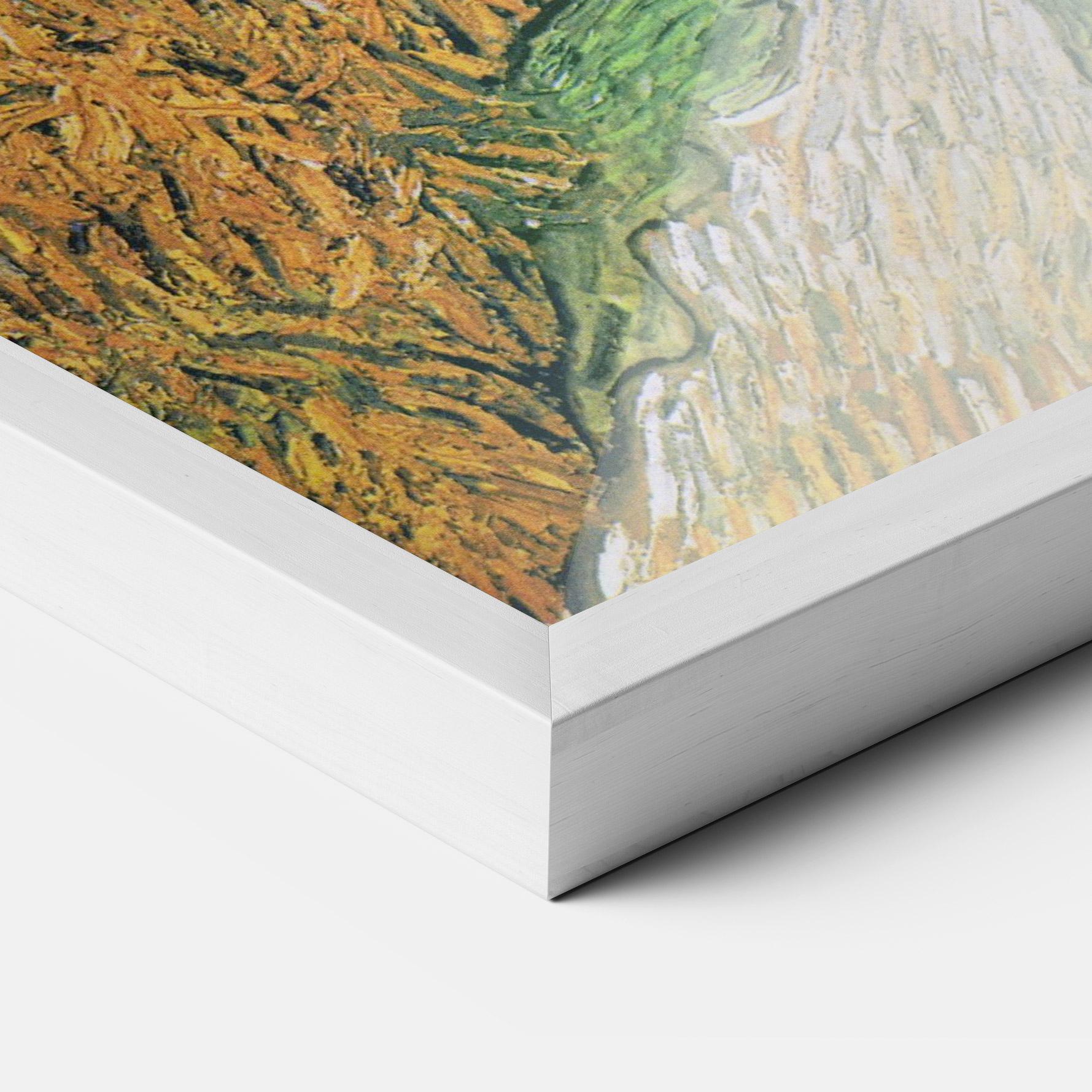 Keretezett Poszter Road With Cypress mockup 3