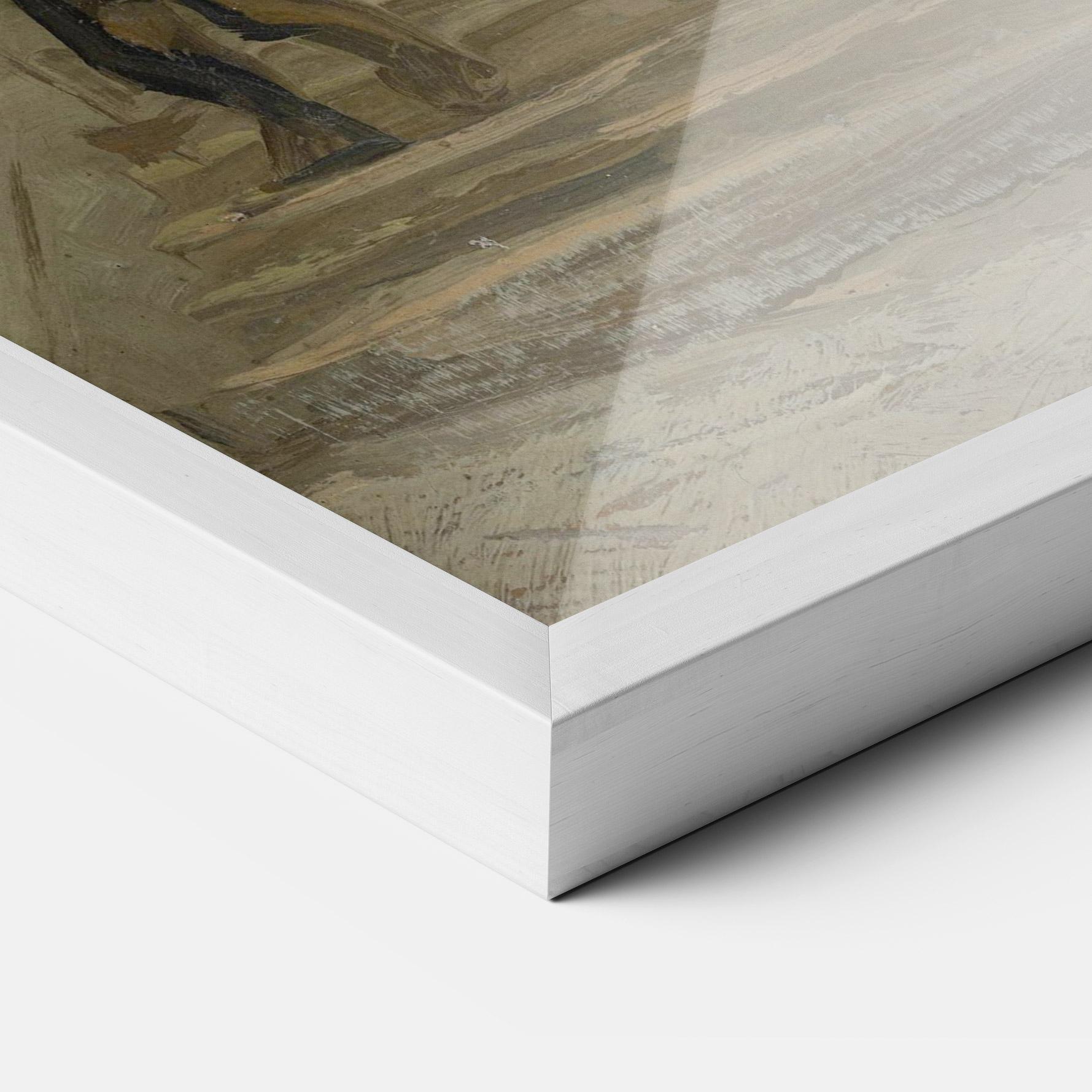 Keretezett Poszter Weg Te Montmartre mockup 3