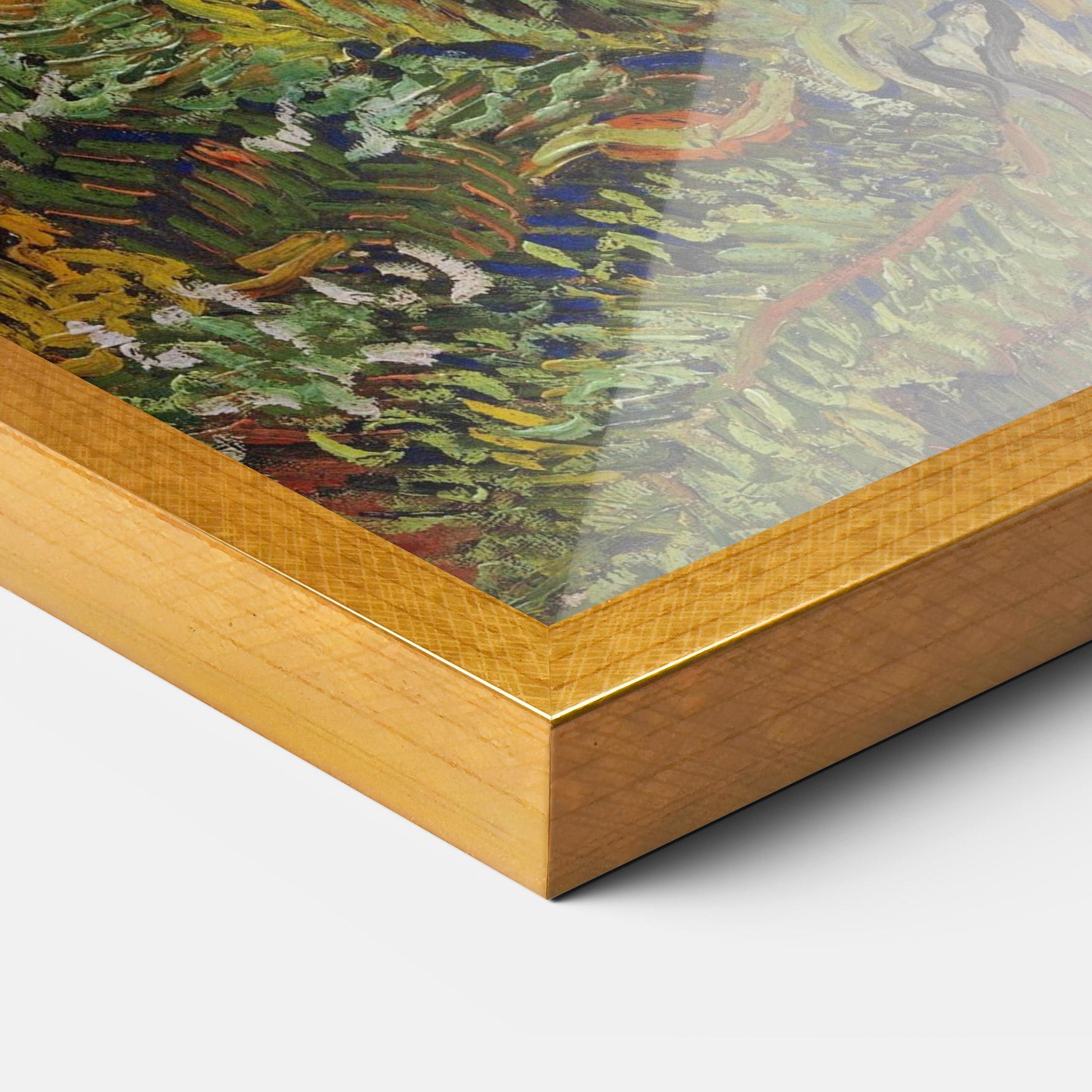 Keretezett Poszter Flowers Van Gogh mockup 3