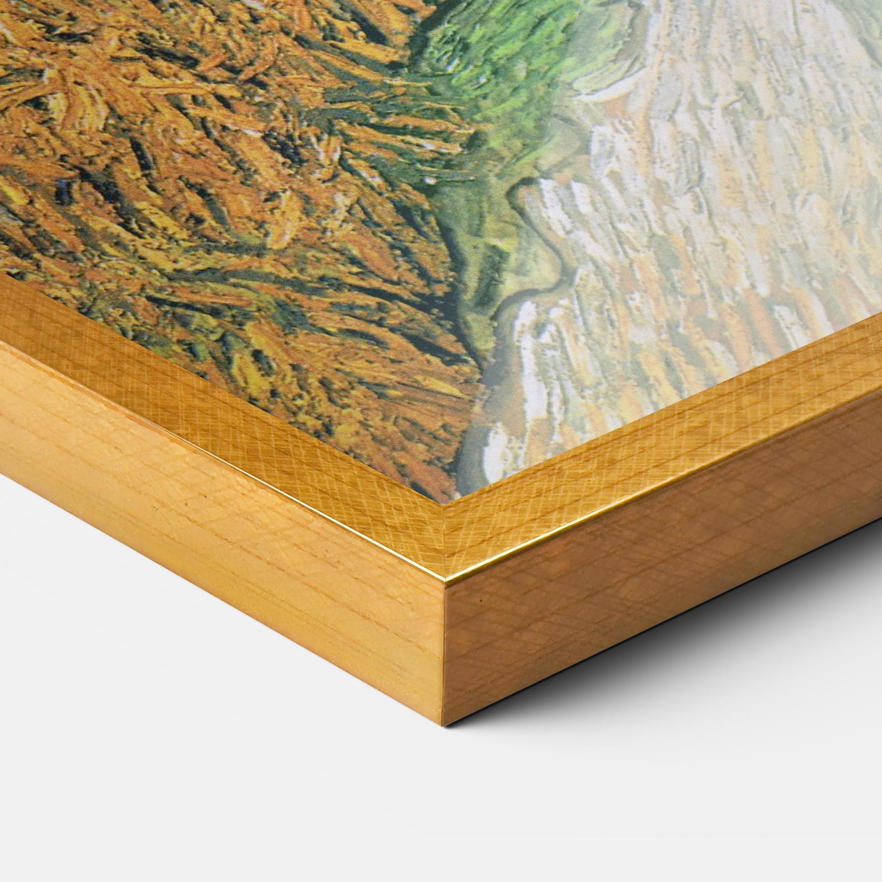 Keretezett Poszter Road With Cypress mockup 3