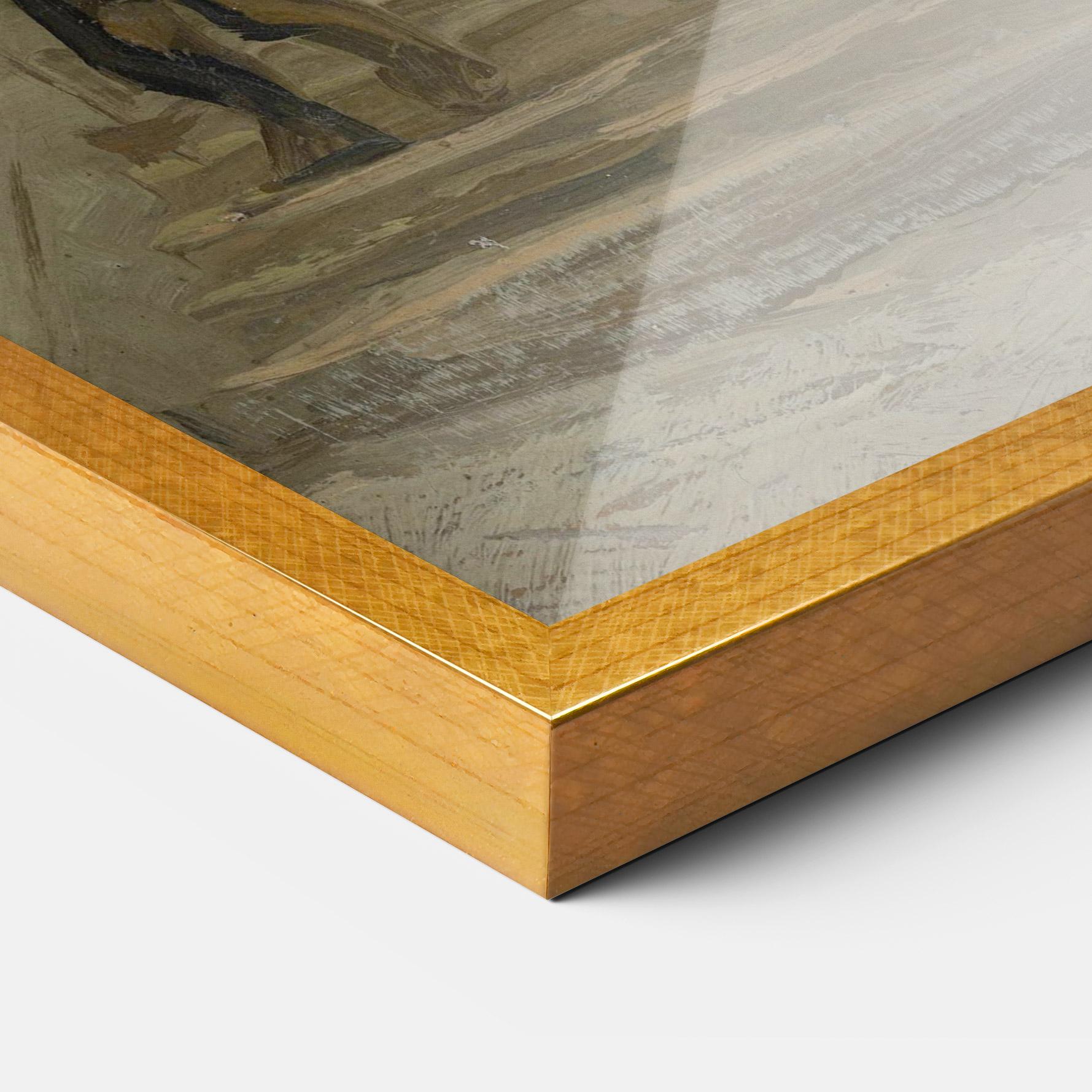 Keretezett Poszter Weg Te Montmartre mockup 3