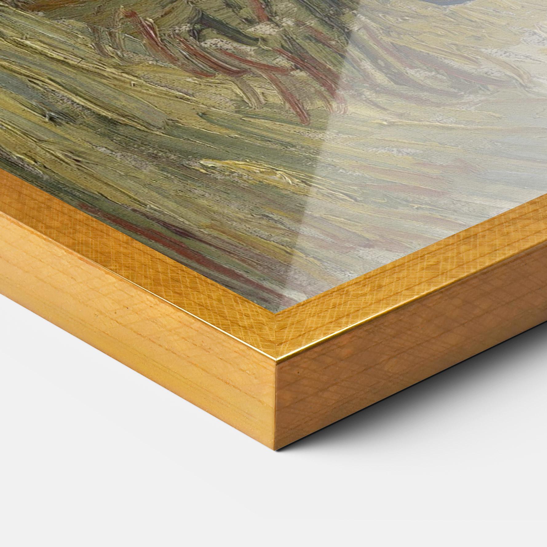 Keretezett Poszter Woman Sheaves mockup 3