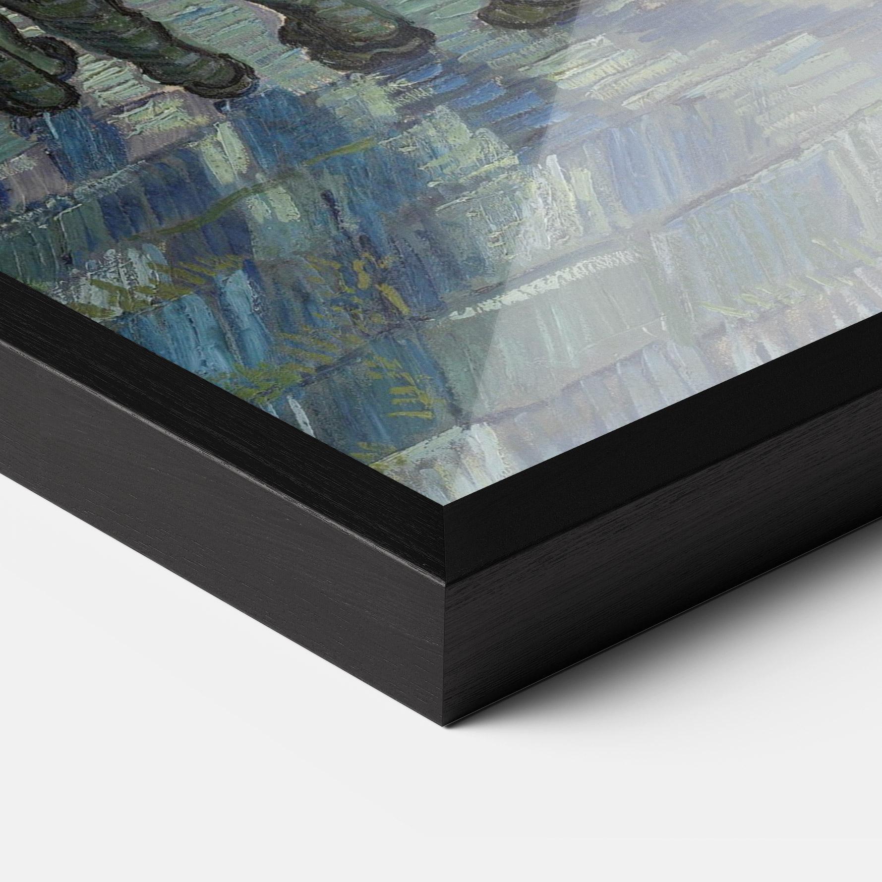 Keretezett Poszter Prisoners Exercising mockup 3