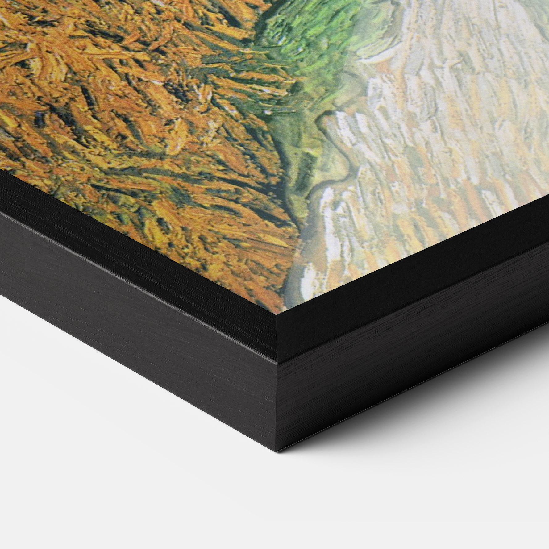 Keretezett Poszter Road With Cypress mockup 3