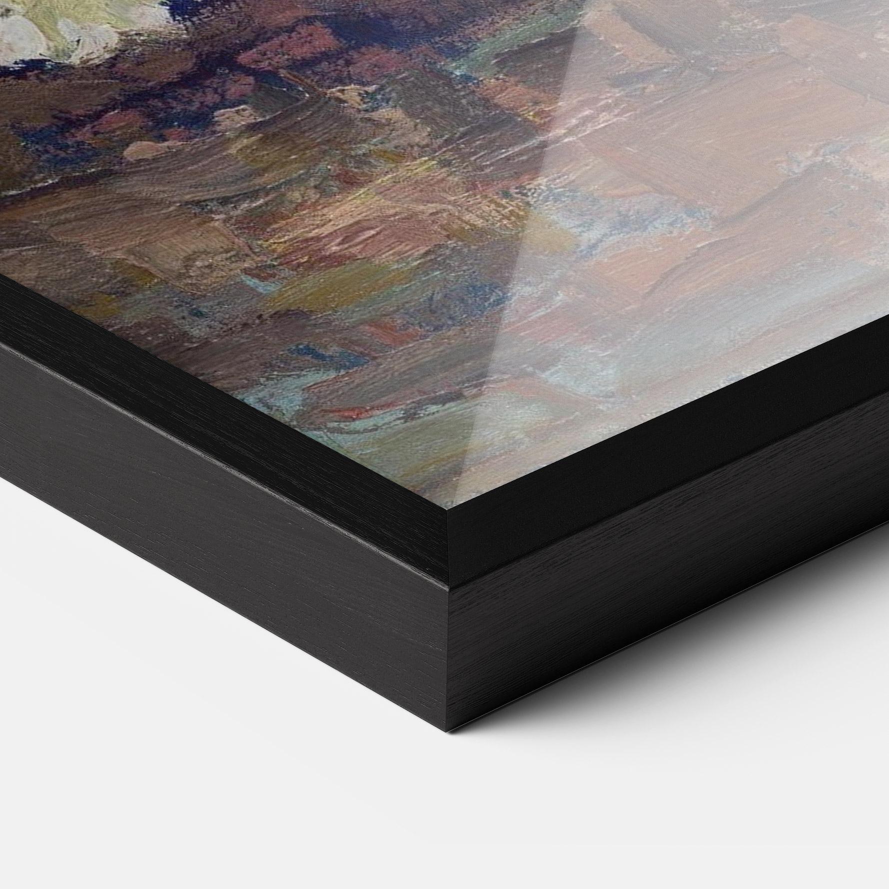 Keretezett Poszter Vase With Carnations mockup 3