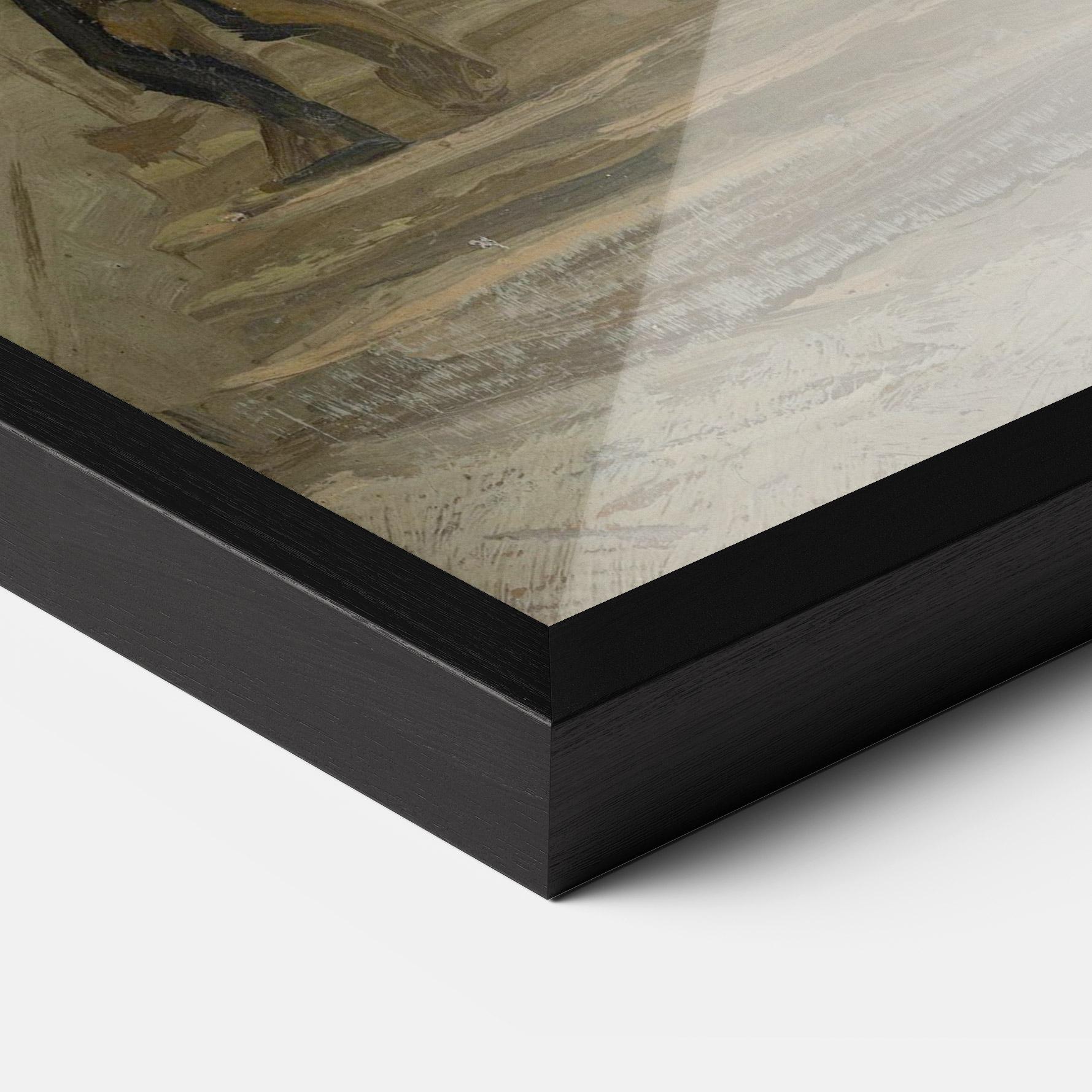 Keretezett Poszter Weg Te Montmartre mockup 3