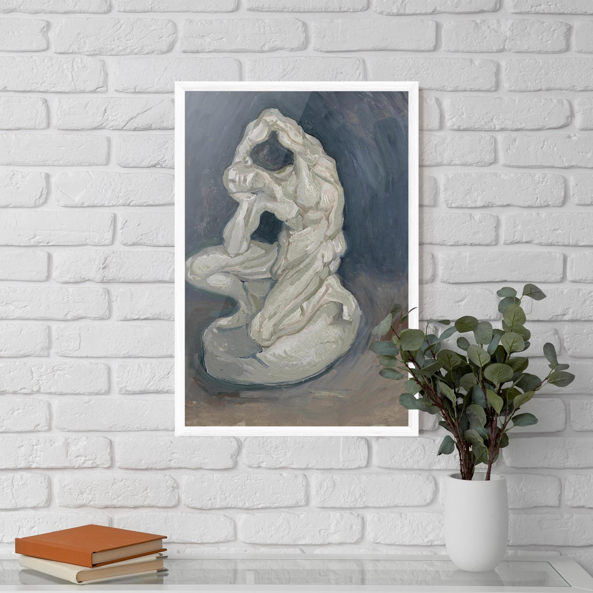 Keretezett Poszter Geknielde Spierman mockup 5