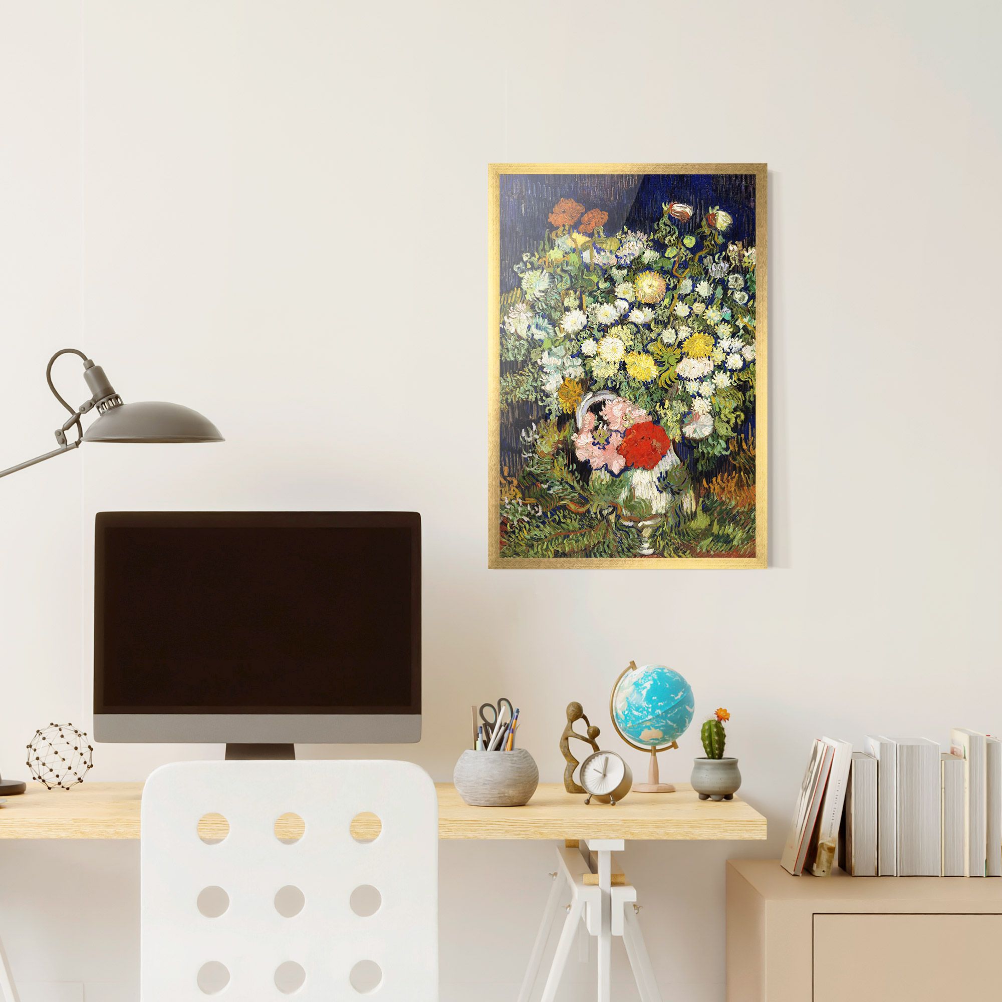 Flowers Van Gogh mockup 6