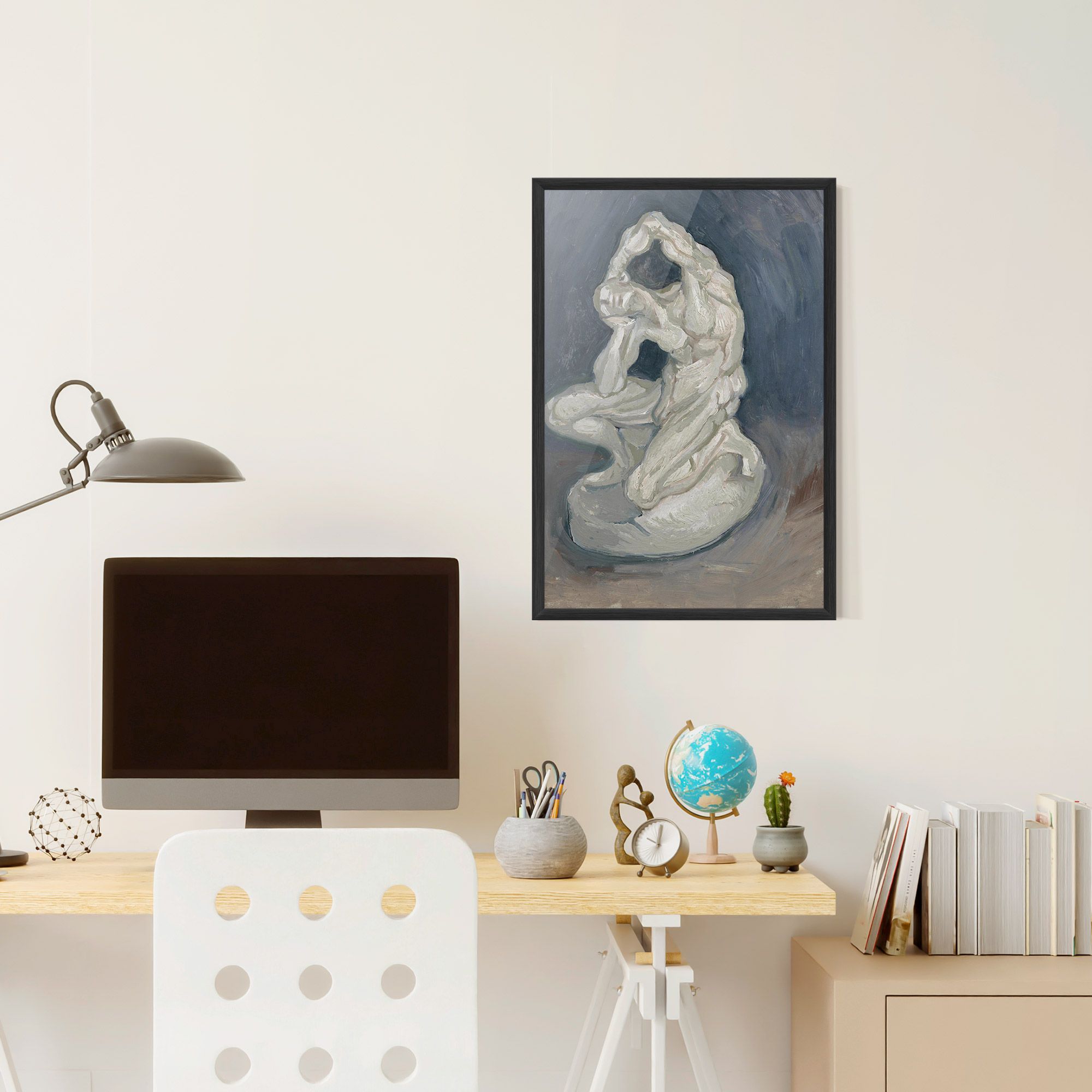 Geknielde Spierman mockup 6