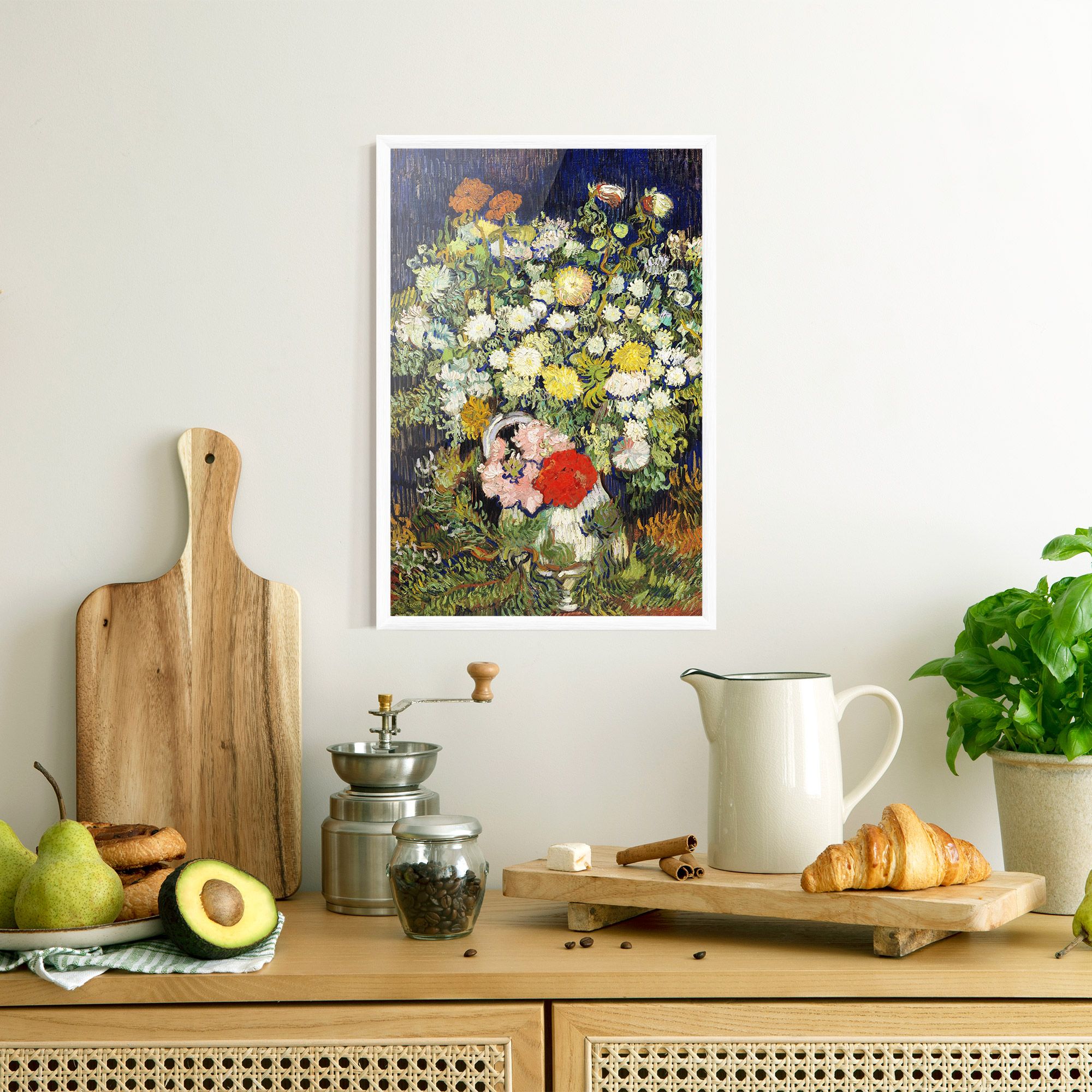Flowers Van Gogh mockup 8