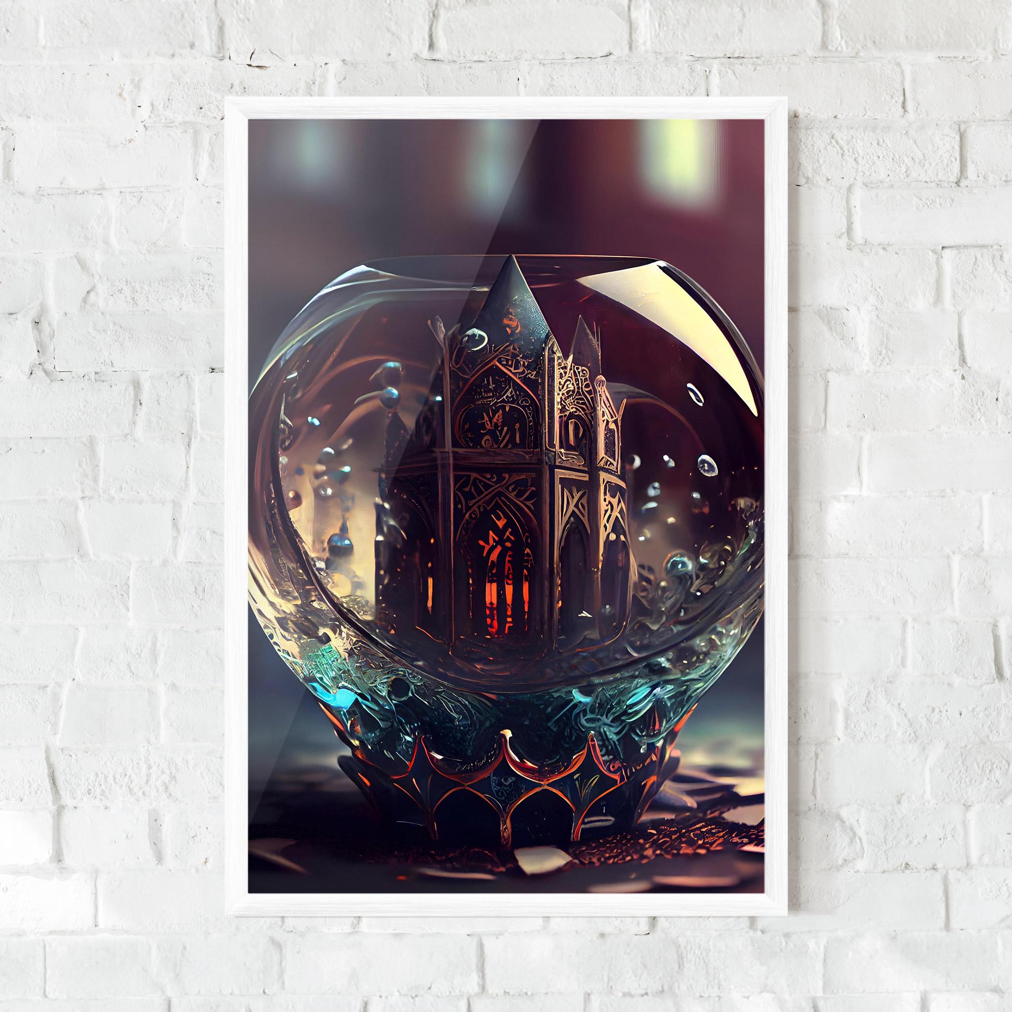 Keretezett Poszter Church Ball mockup 0