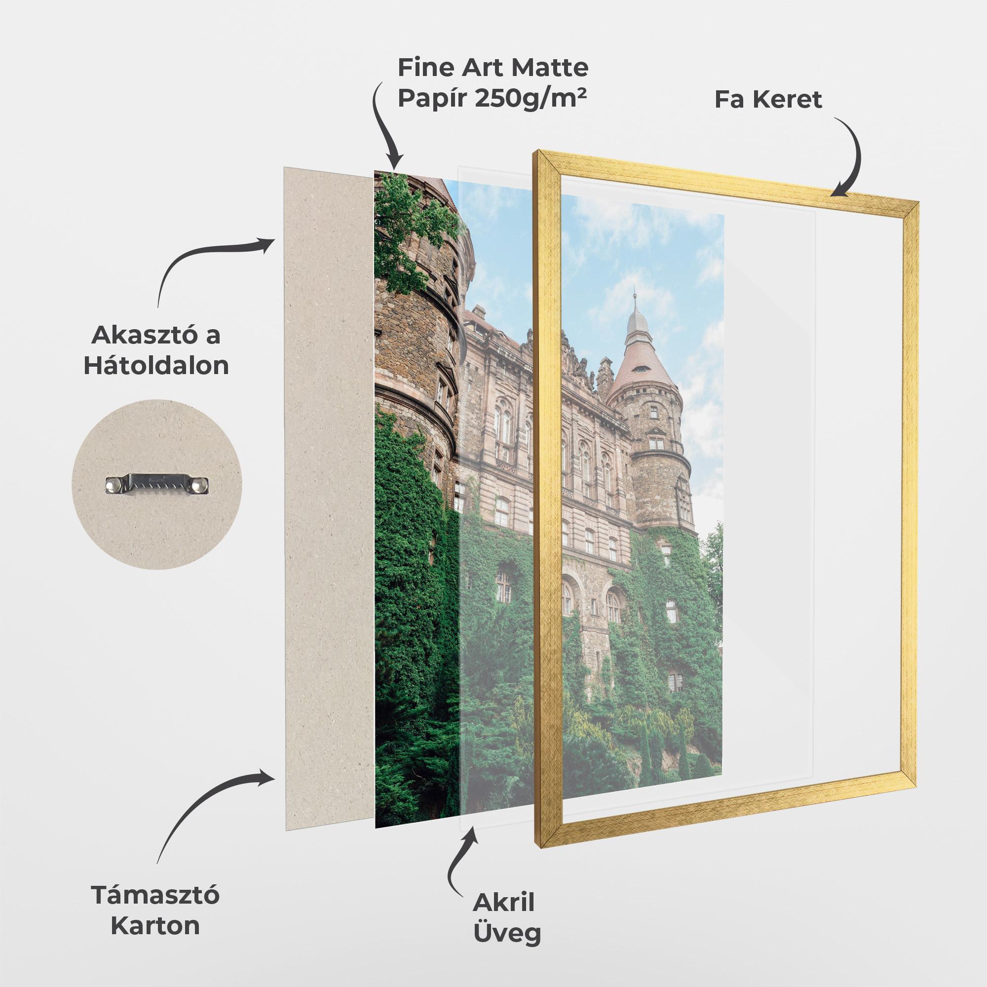 Keretezett Poszter Ksiaz Swiebodzice Poland mockup 1