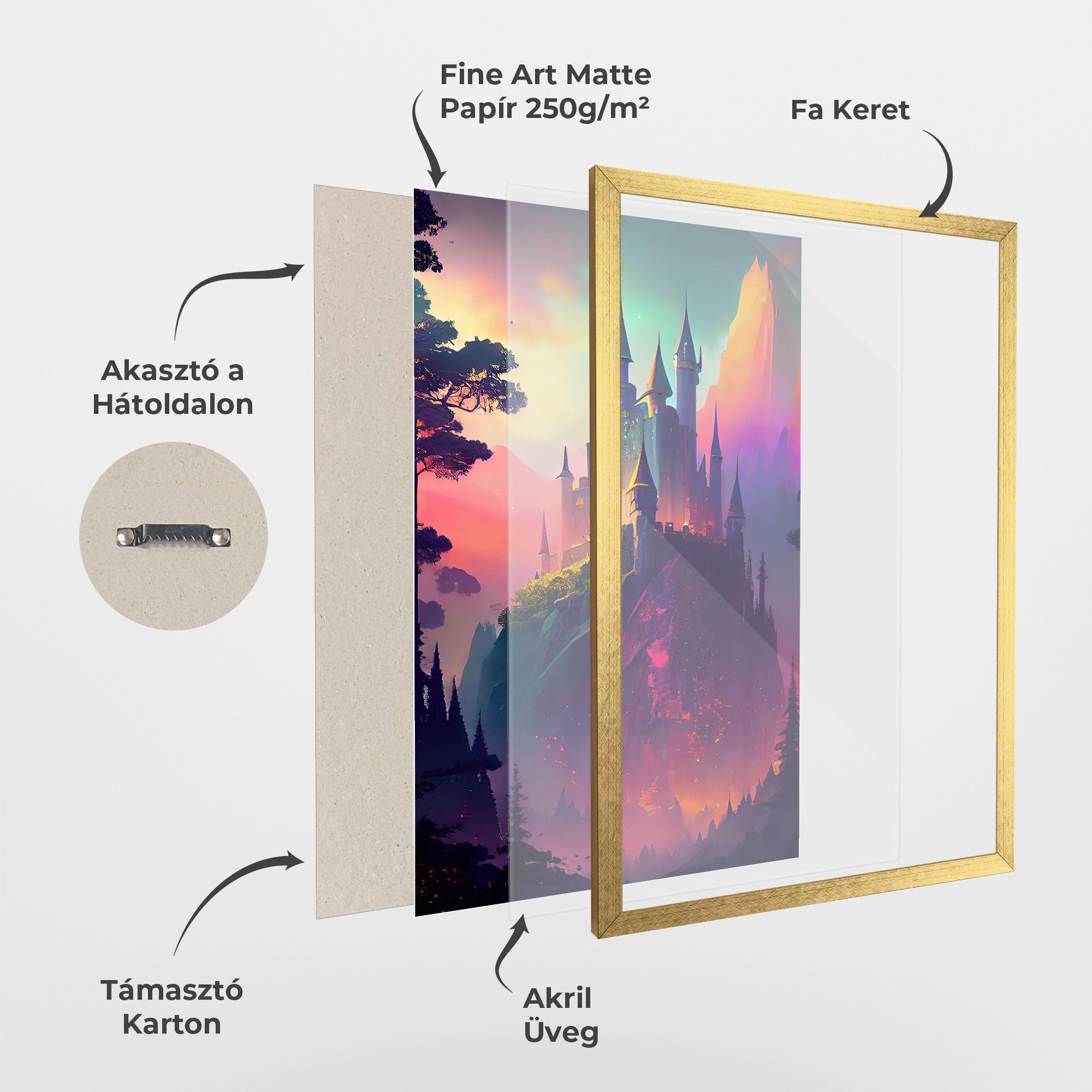 Purple Orange Castle mockup 1