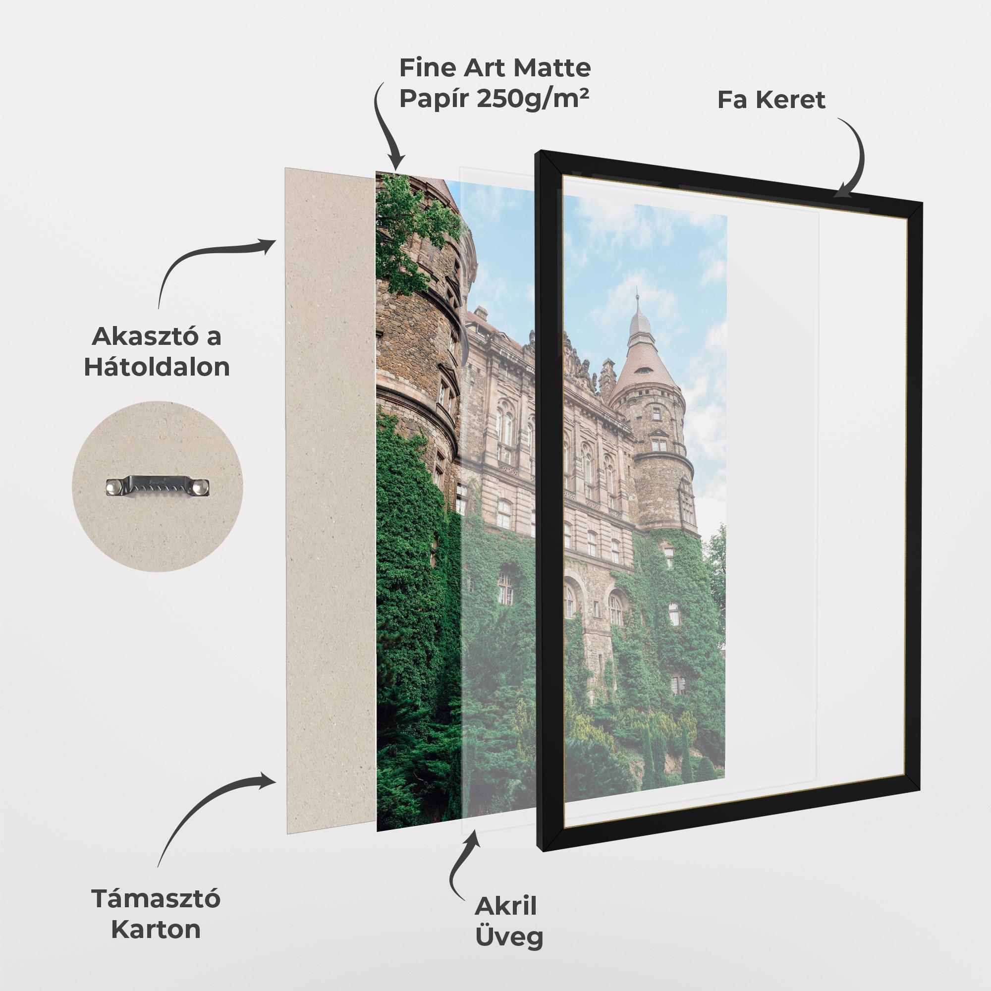 Keretezett Poszter Ksiaz Swiebodzice Poland mockup 1