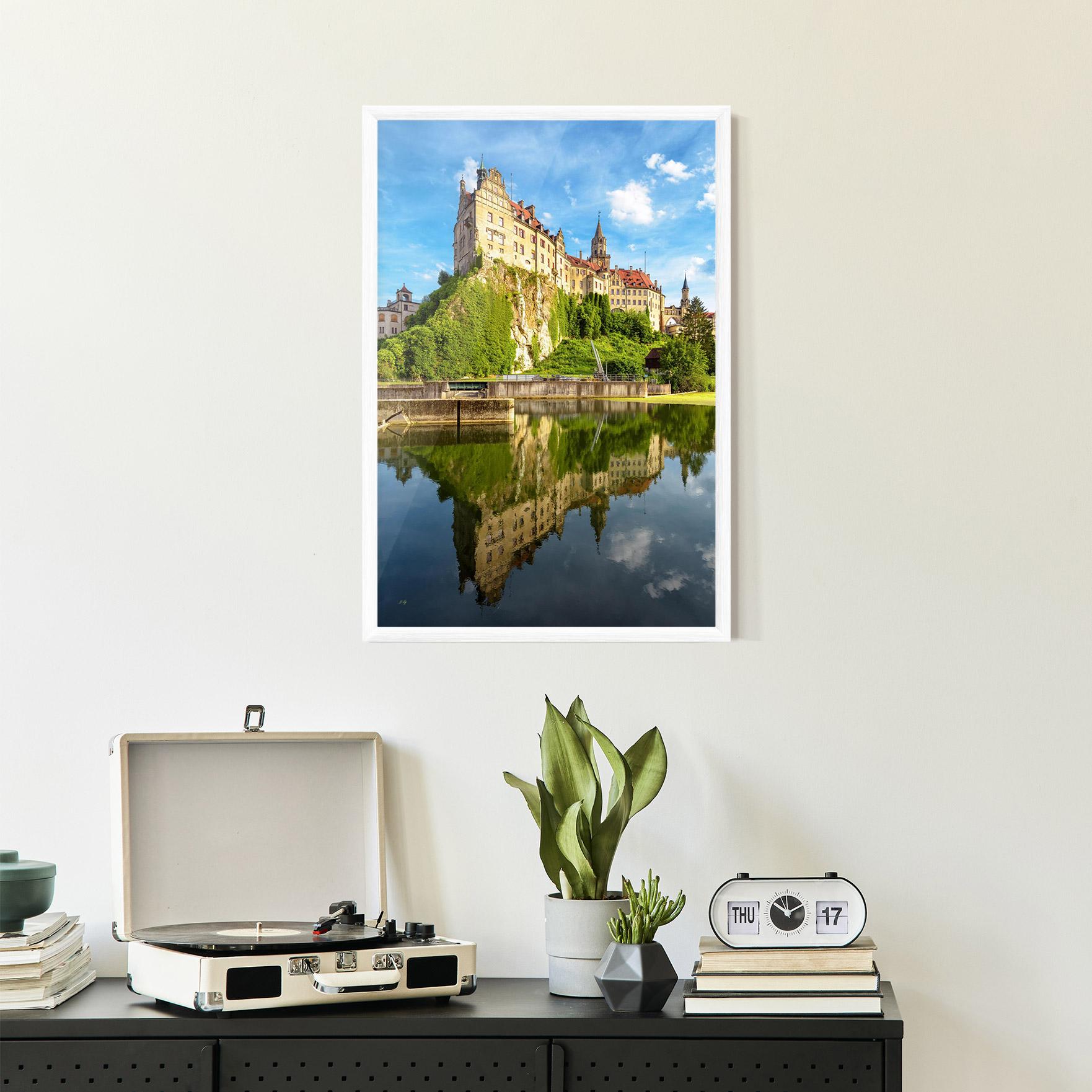 Keretezett Poszter Sigmaringen Castle Germany mockup 2