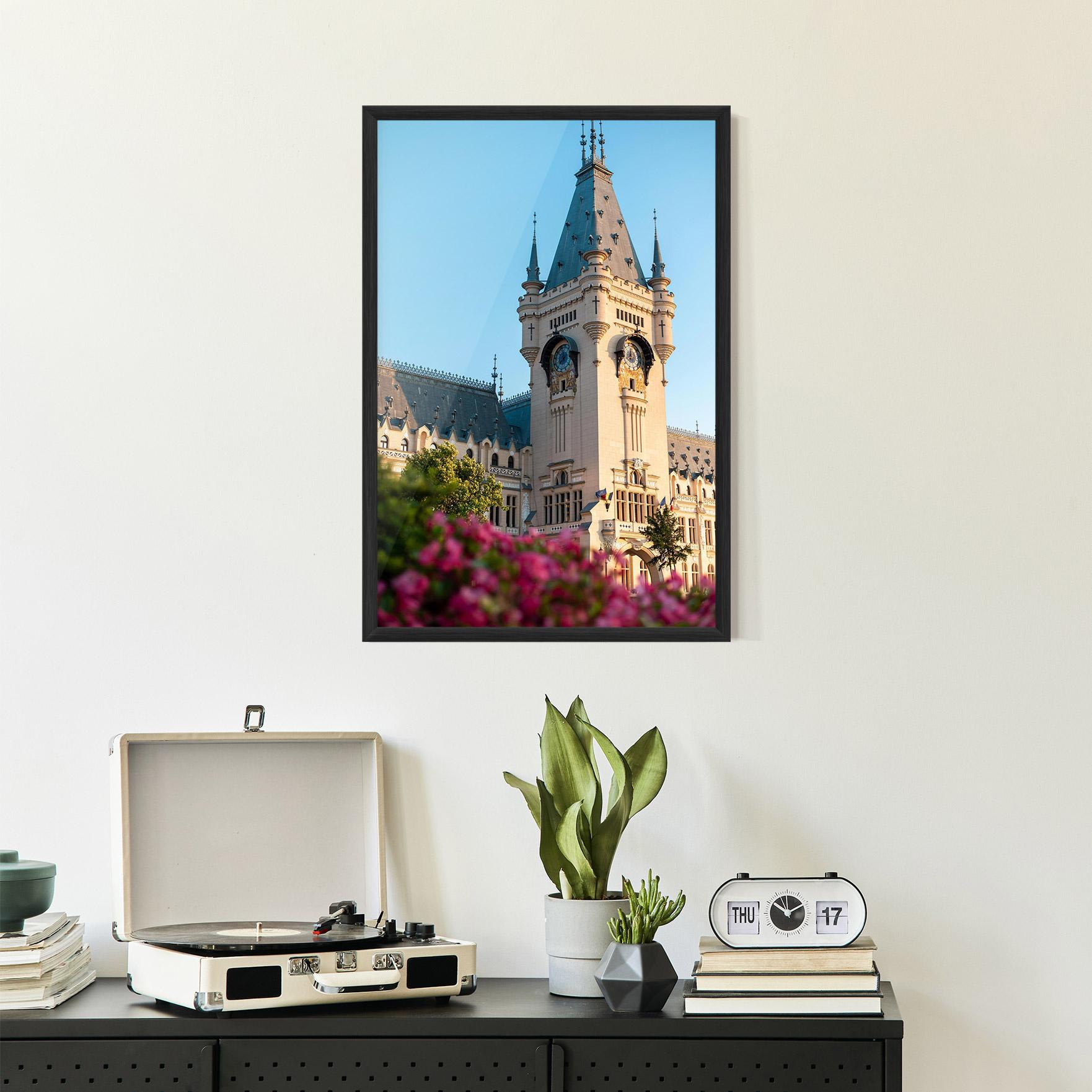 Keretezett Poszter Palace Culture Iasi mockup 2