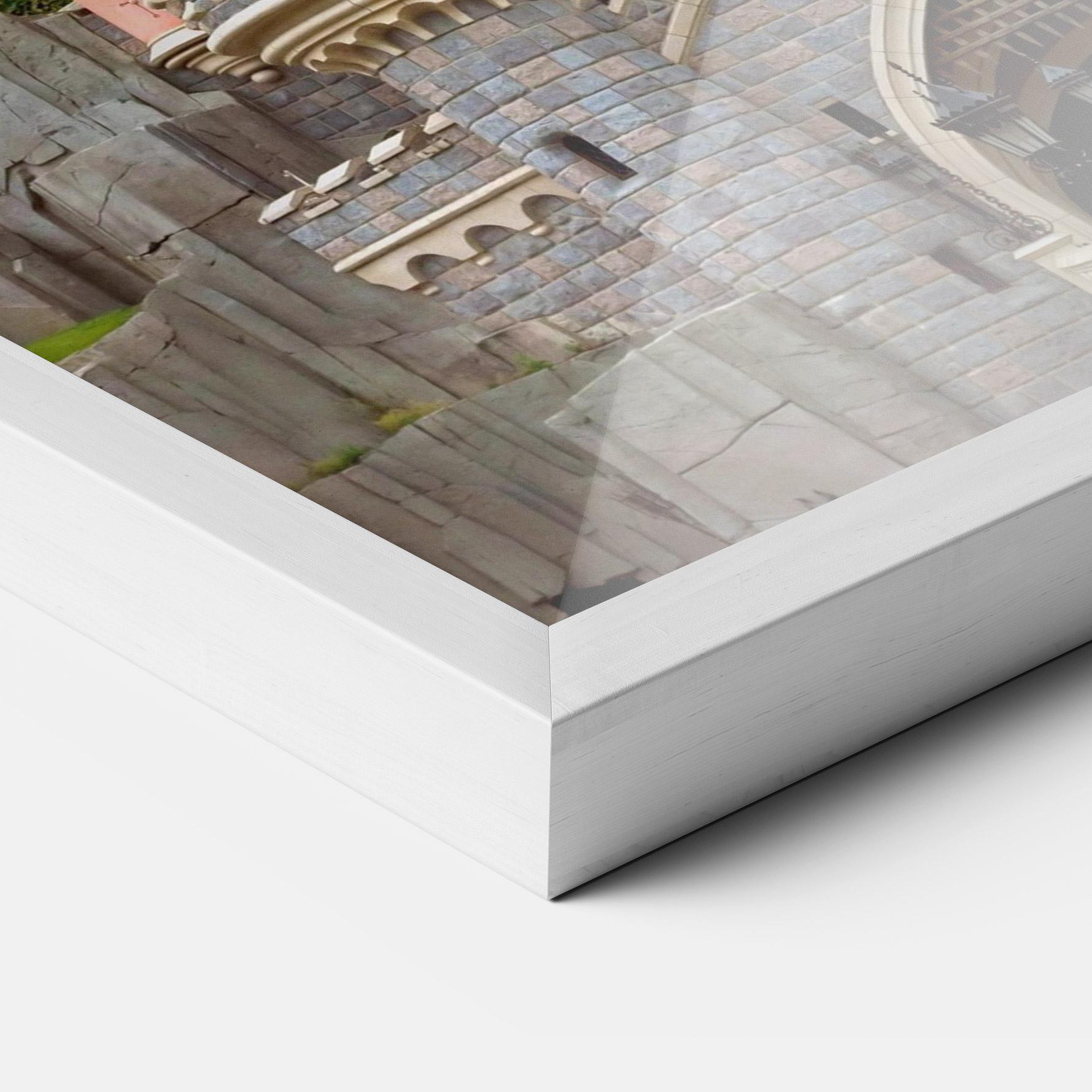 Keretezett Poszter Disneyland Castle mockup 3