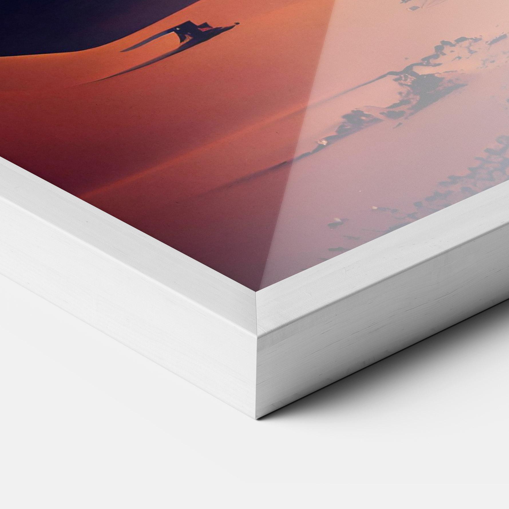 Keretezett Poszter Fantasy Desert Castle mockup 3