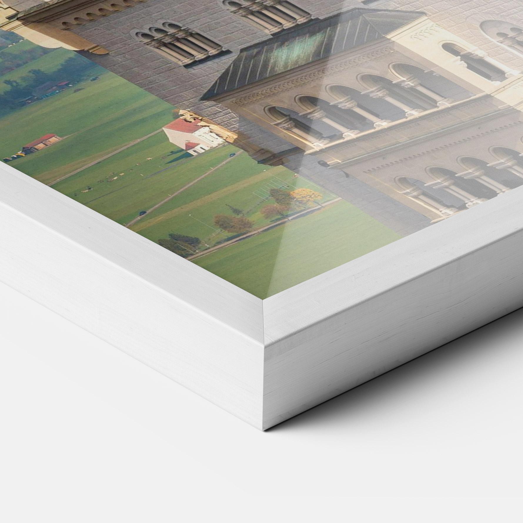 Keretezett Poszter Neuschwanstein Castle View mockup 3