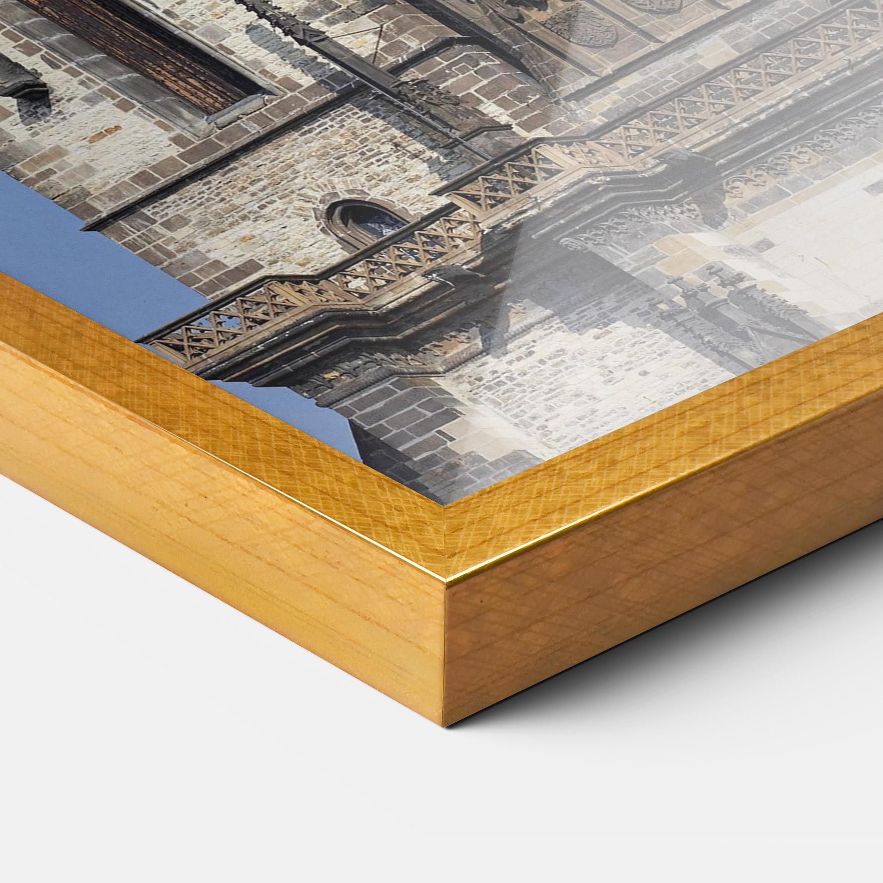 Keretezett Poszter Bohemian Church mockup 3