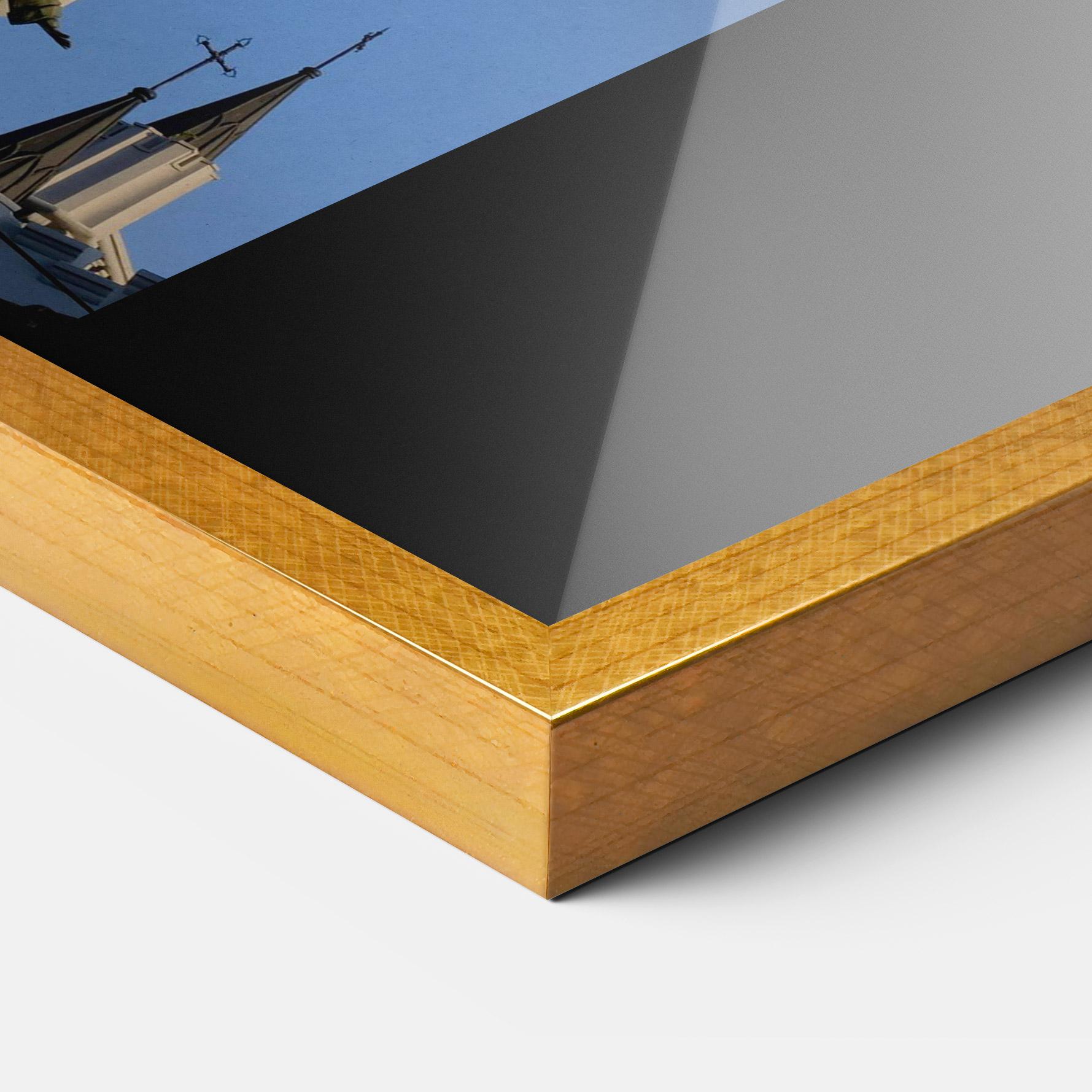 Keretezett Poszter Castle Blue mockup 3