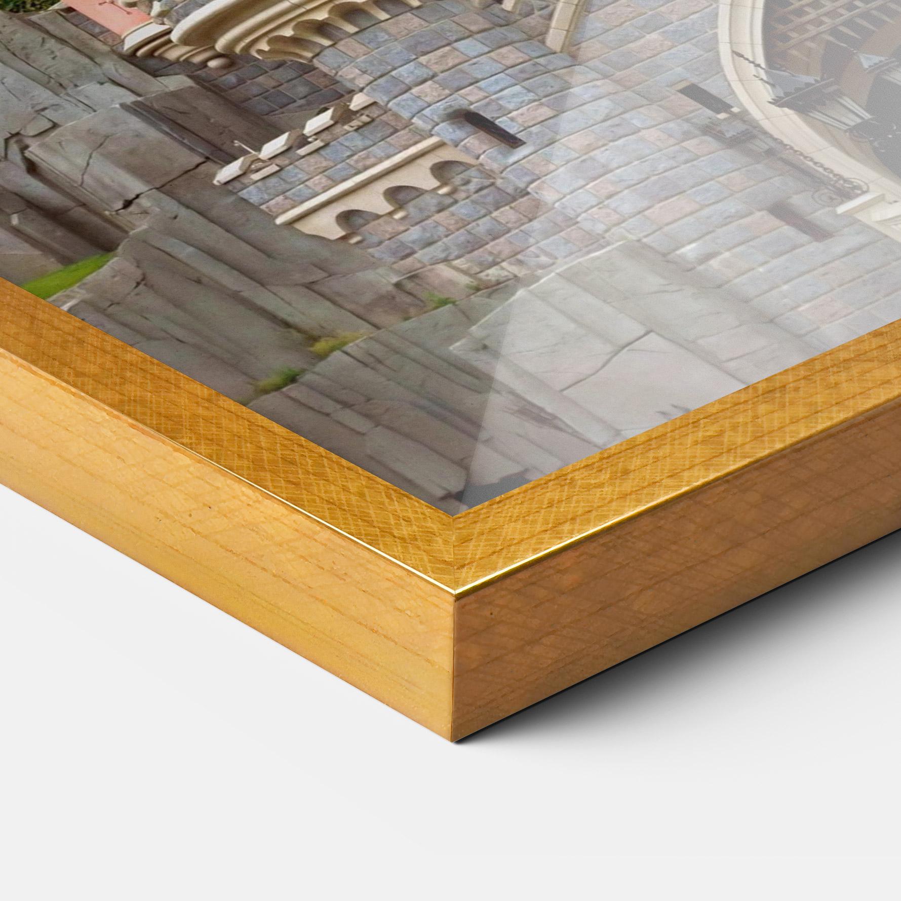 Keretezett Poszter Disneyland Castle mockup 3