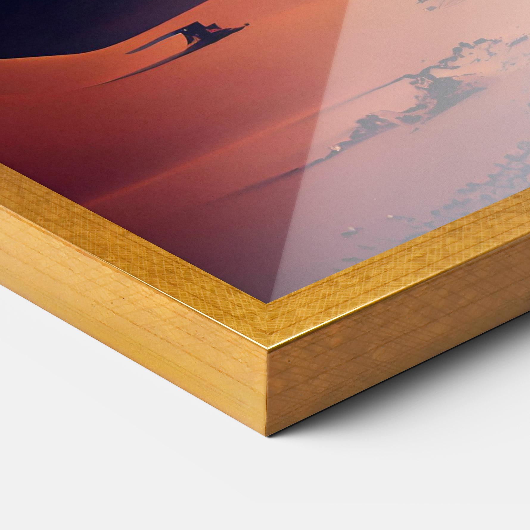 Keretezett Poszter Fantasy Desert Castle mockup 3