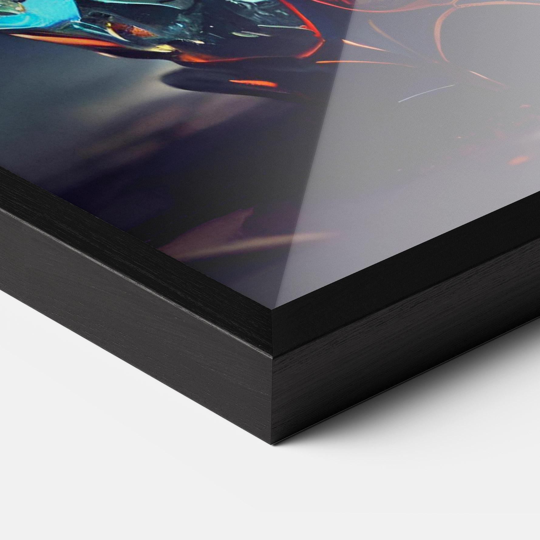 Keretezett Poszter Church Ball mockup 3