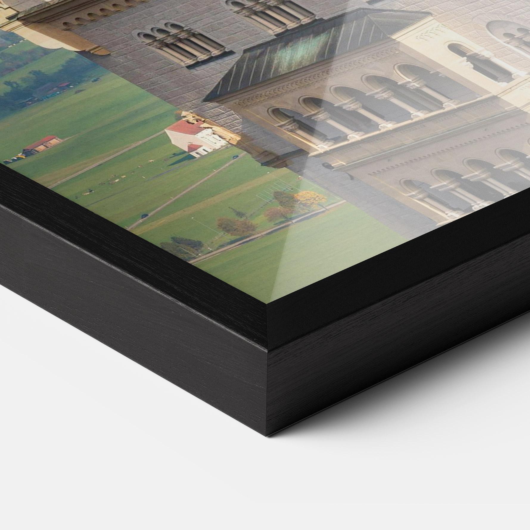 Keretezett Poszter Neuschwanstein Castle View mockup 3