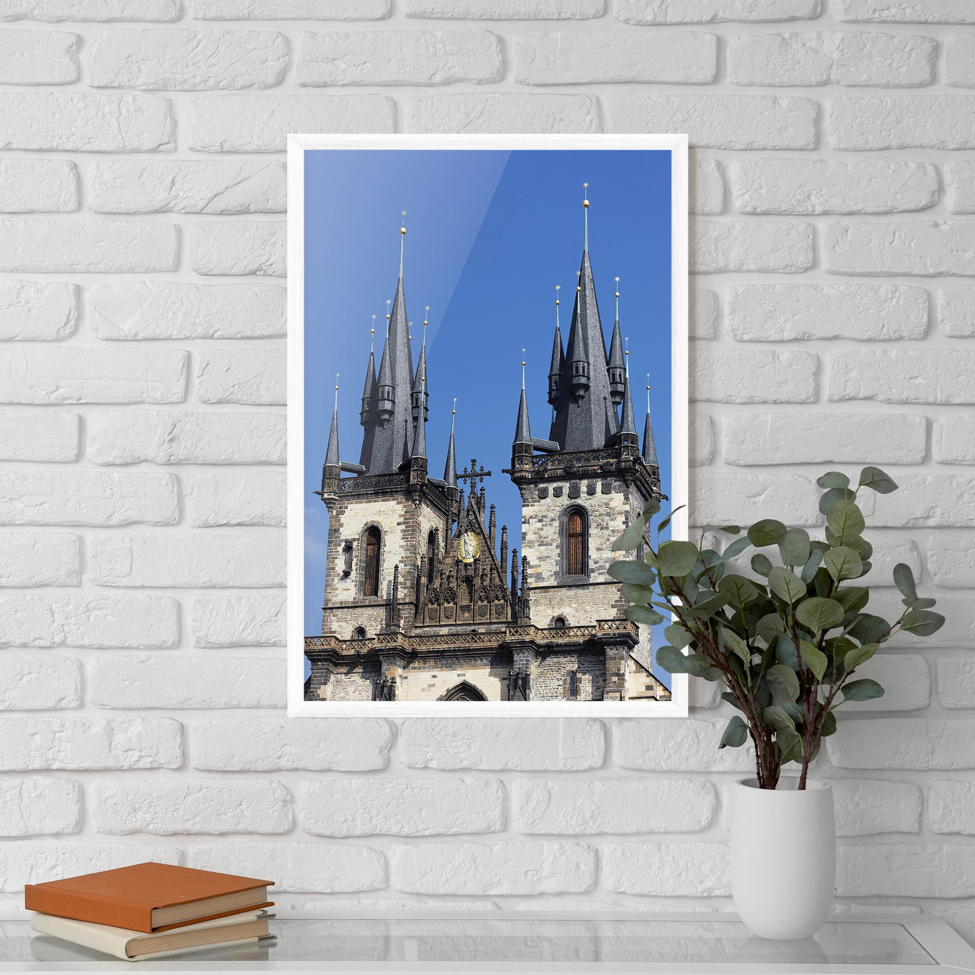 Keretezett Poszter Bohemian Church mockup 5