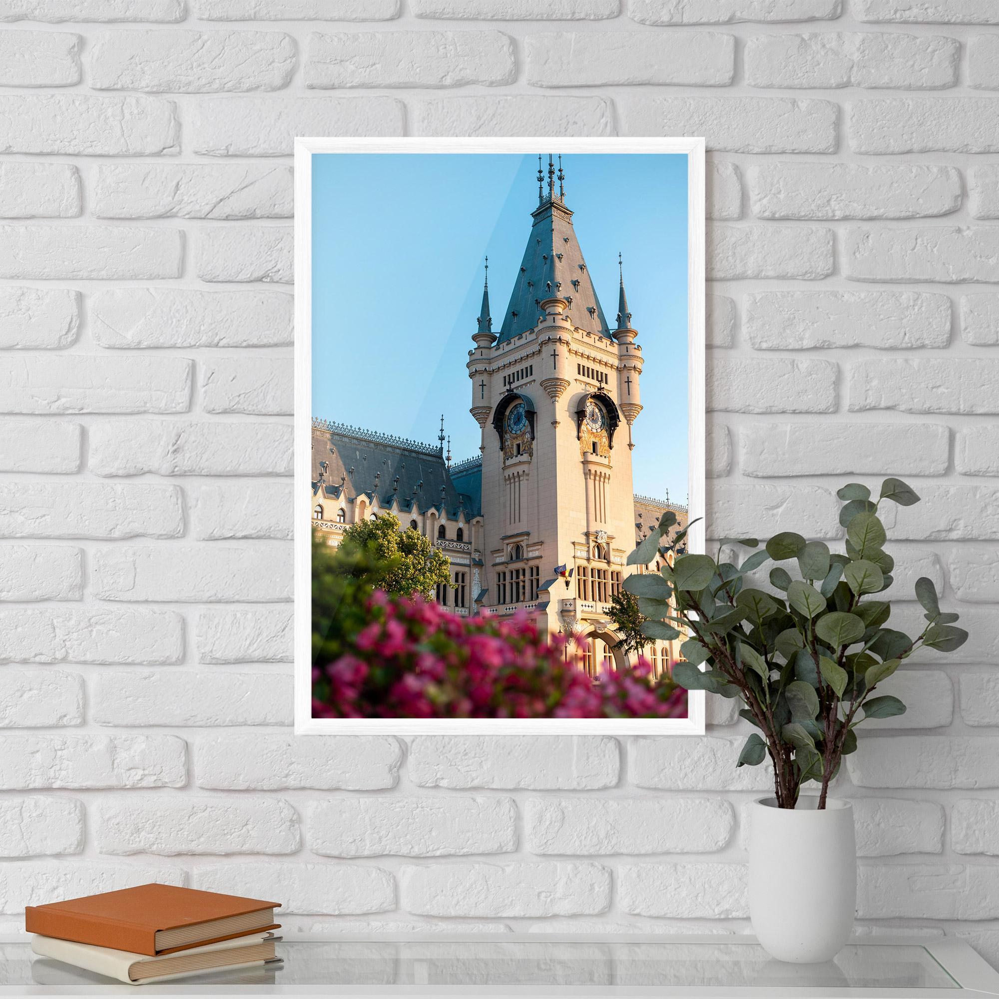 Keretezett Poszter Palace Culture Iasi mockup 5