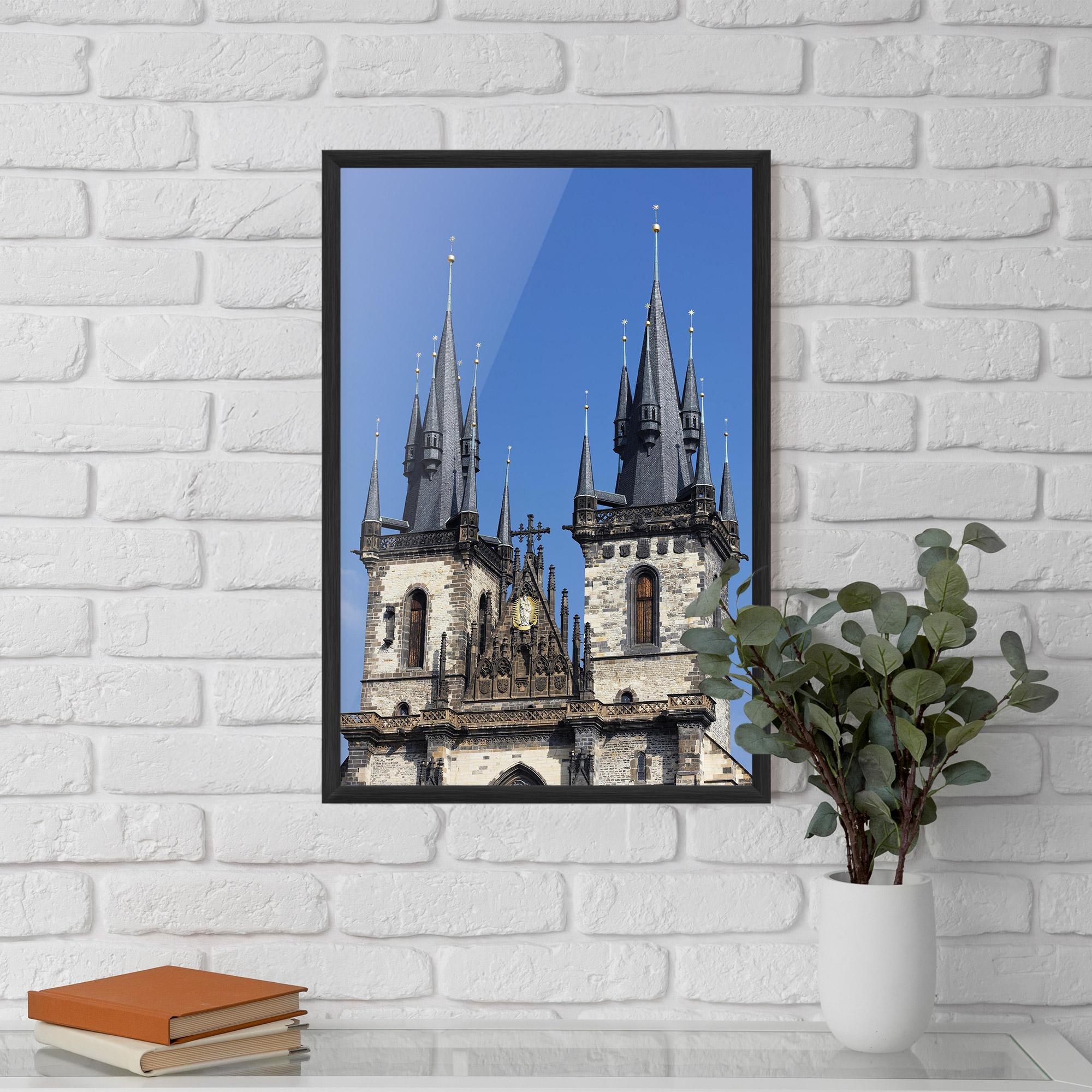 Keretezett Poszter Bohemian Church mockup 5