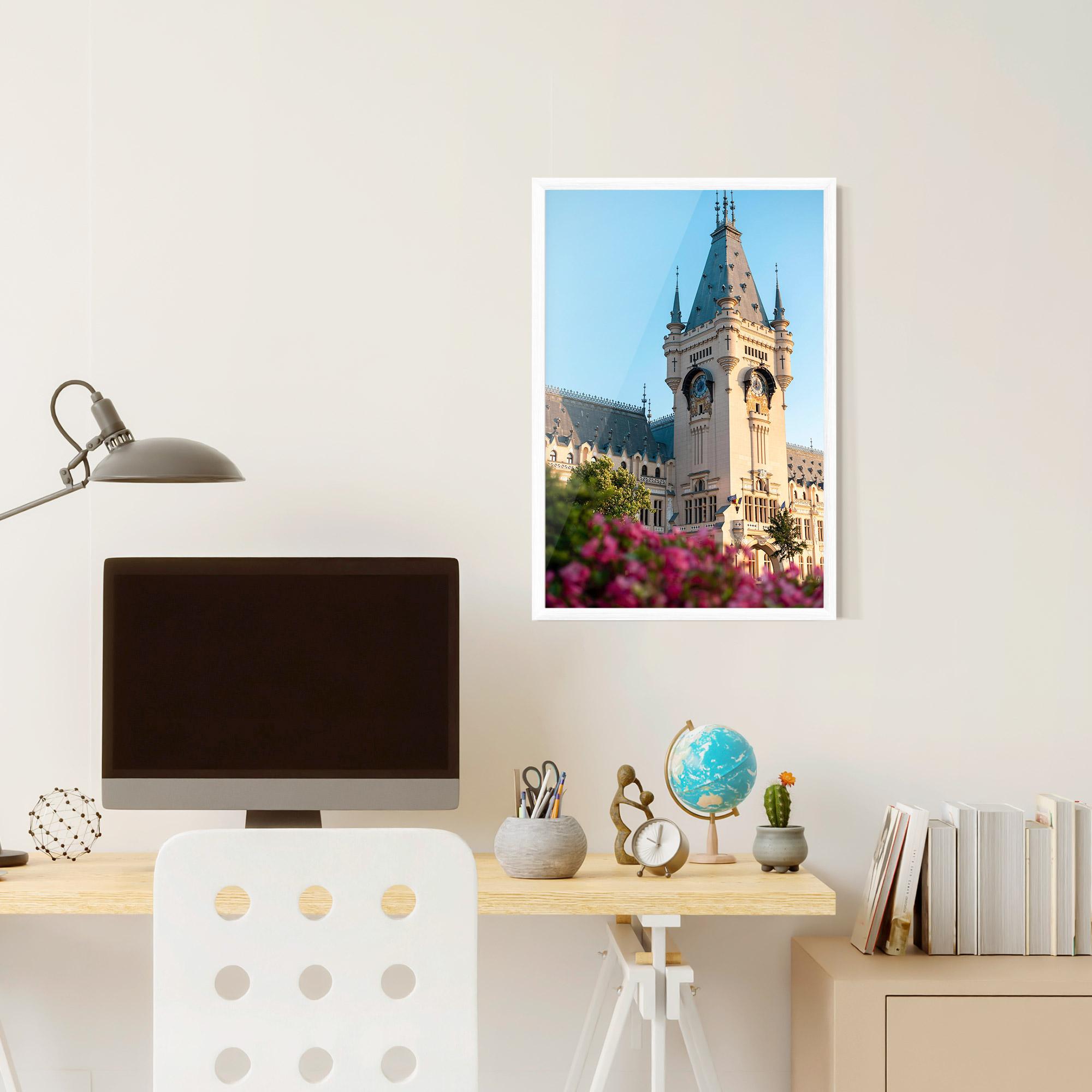 Keretezett Poszter Palace Culture Iasi mockup 6