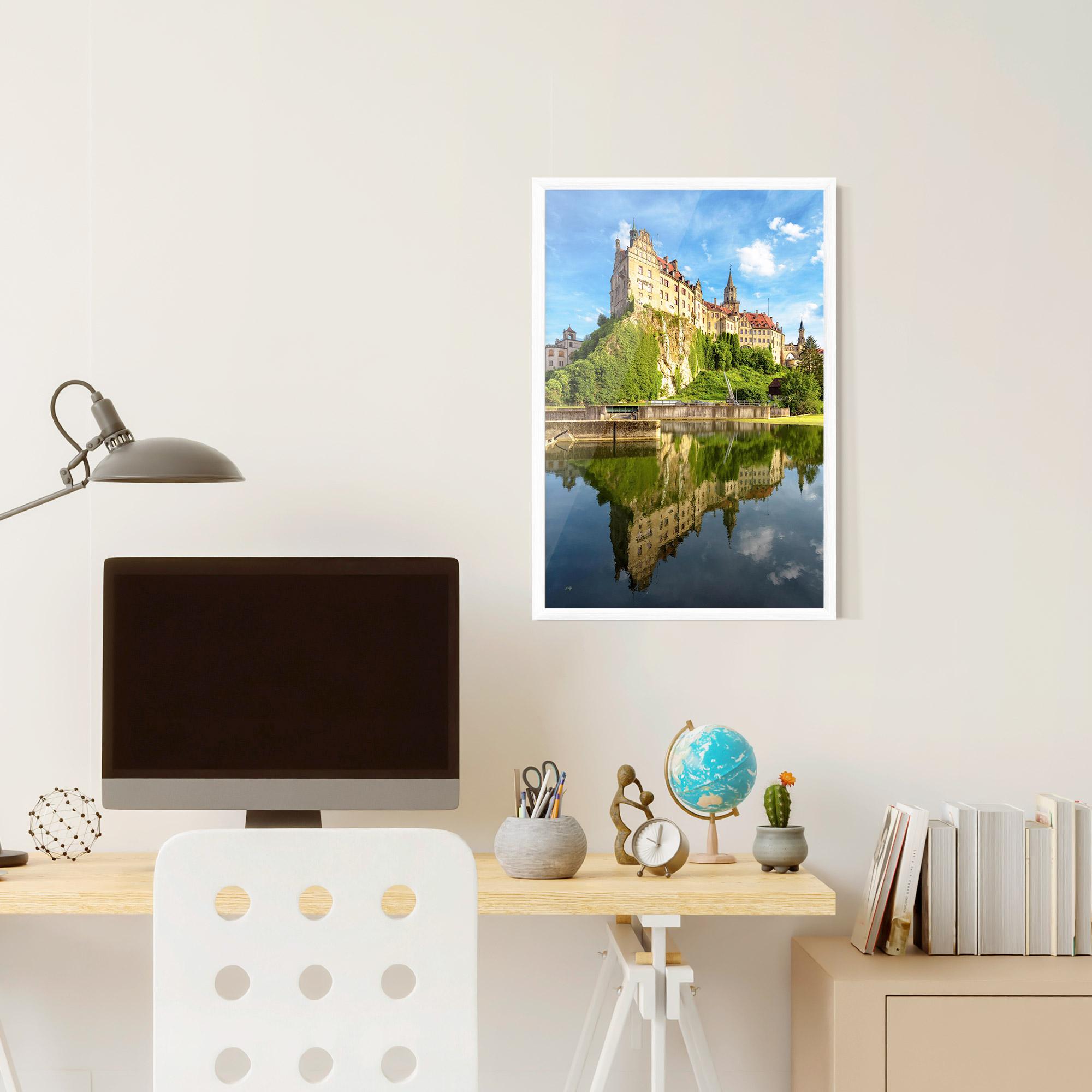 Keretezett Poszter Sigmaringen Castle Germany mockup 6