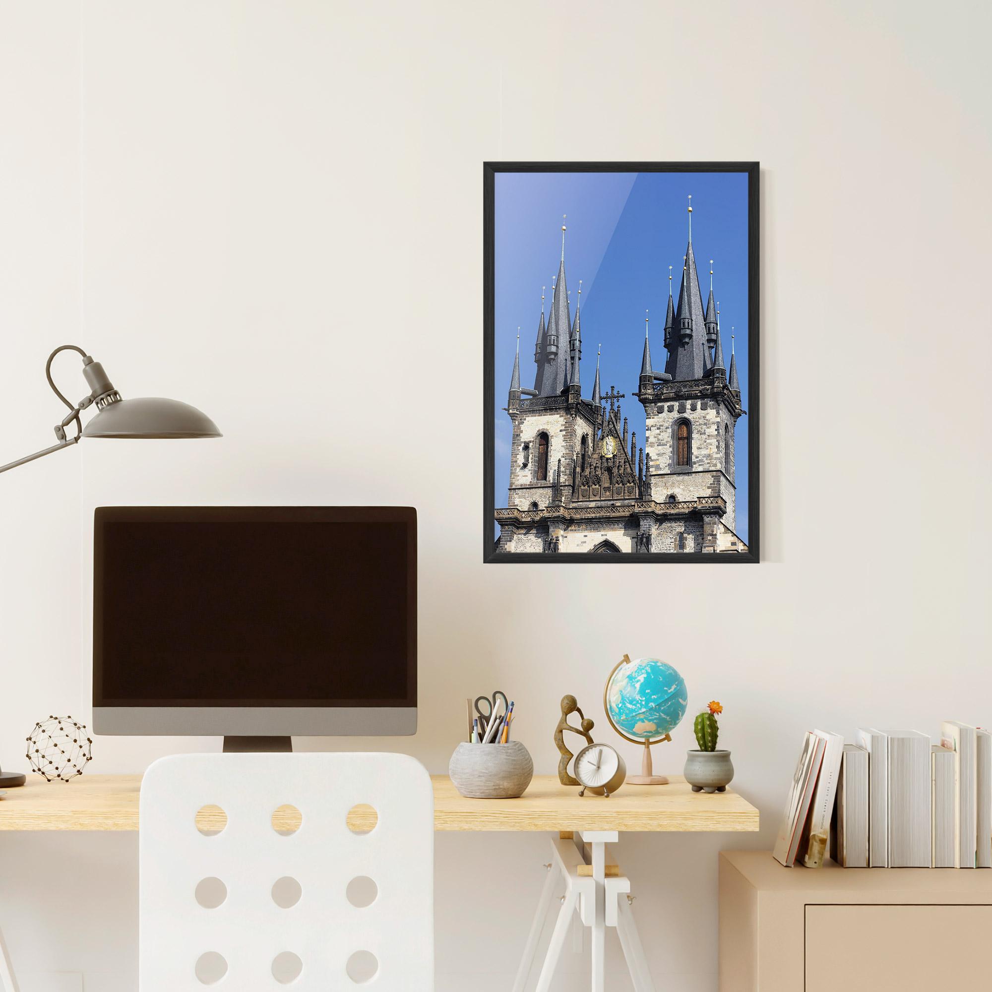 Keretezett Poszter Bohemian Church mockup 6